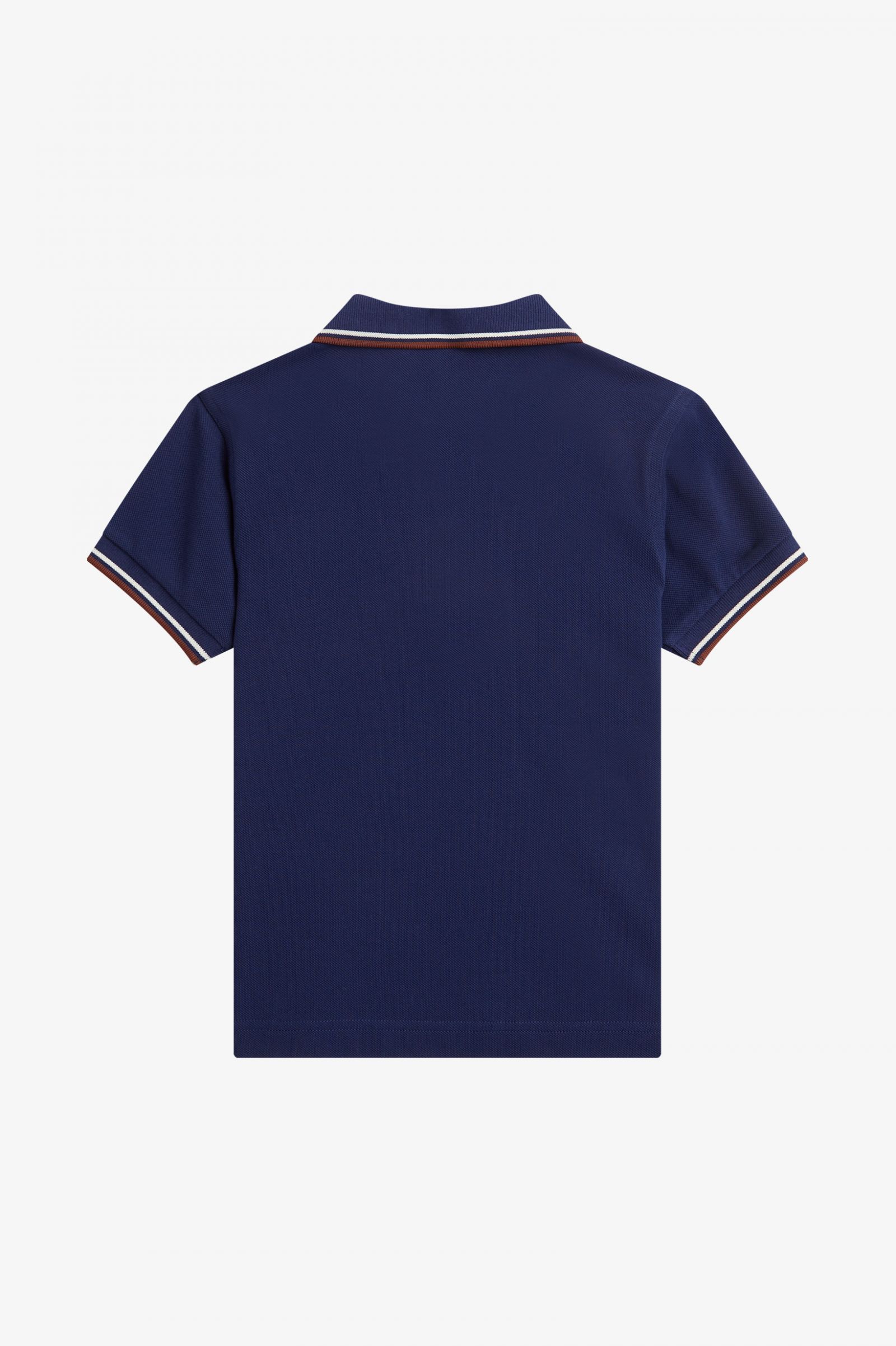 The Fred Perry ShirtKids Twin Tipped Fred Perry Shirt French Navy / Ecru / Whisky Brown