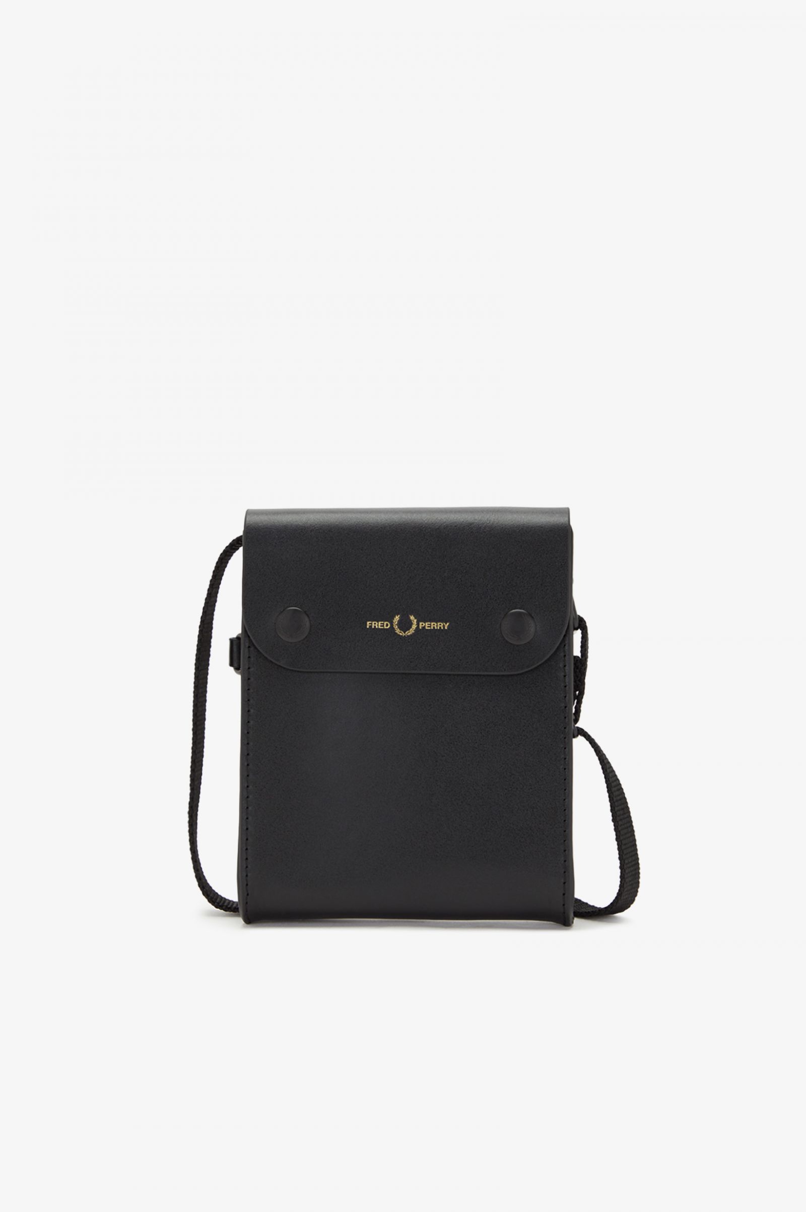 Burnished Leather Pouch Black