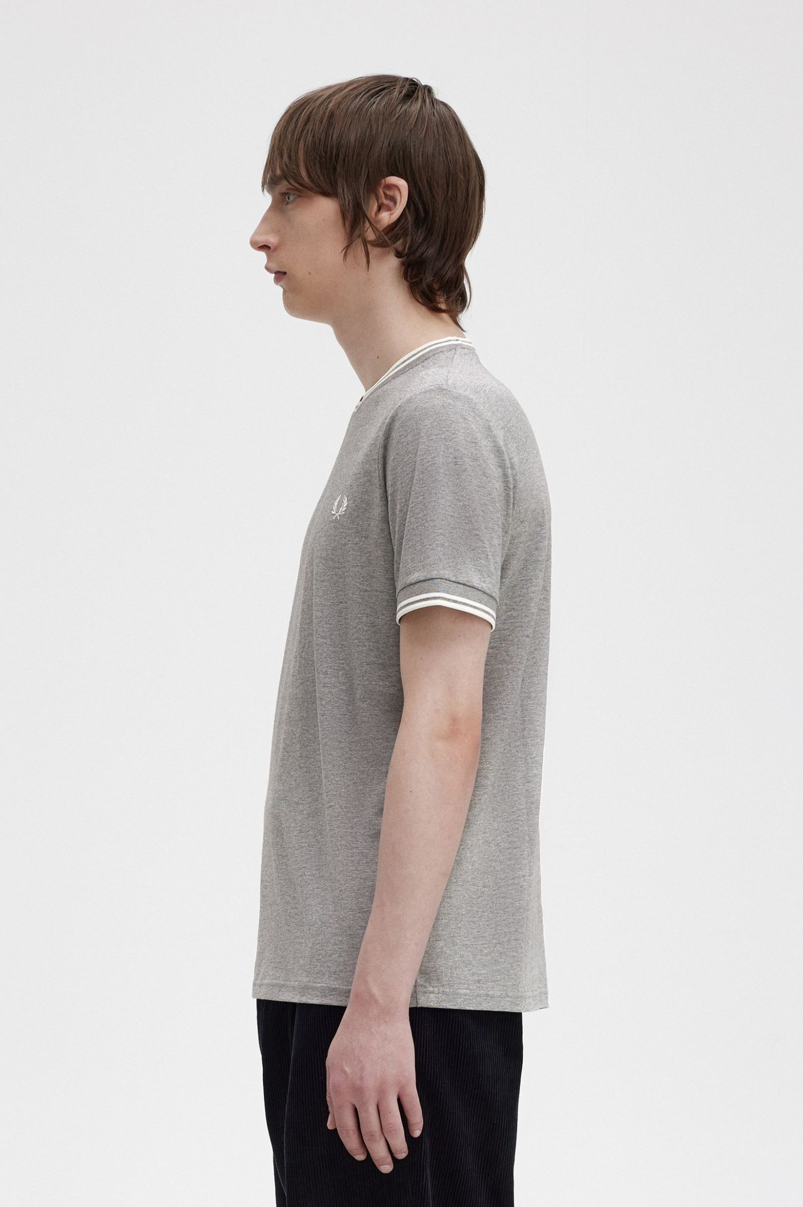 Twin Tipped T-Shirt Steel Marl
