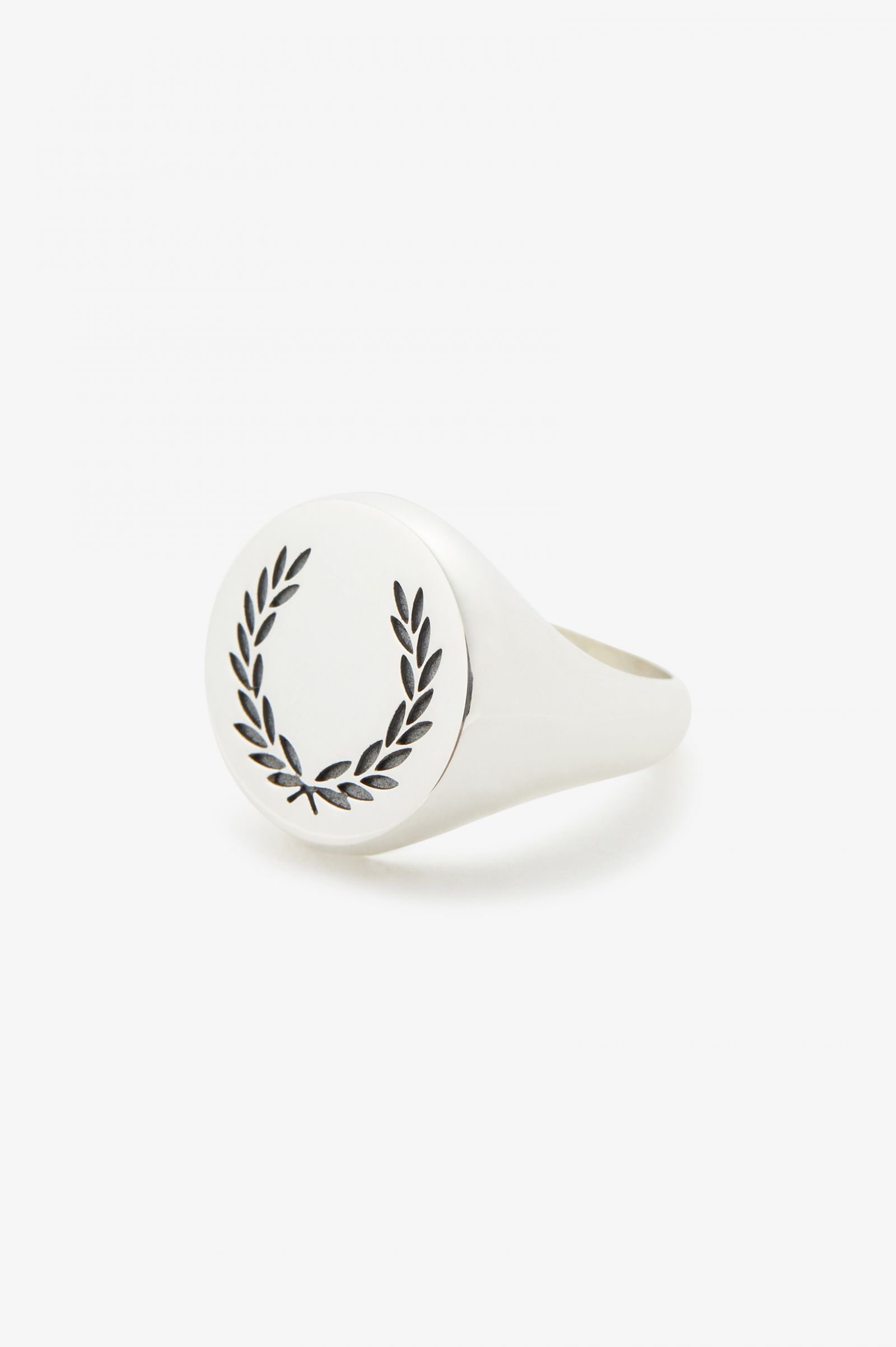 Laurel Wreath Ring Metallic Silver