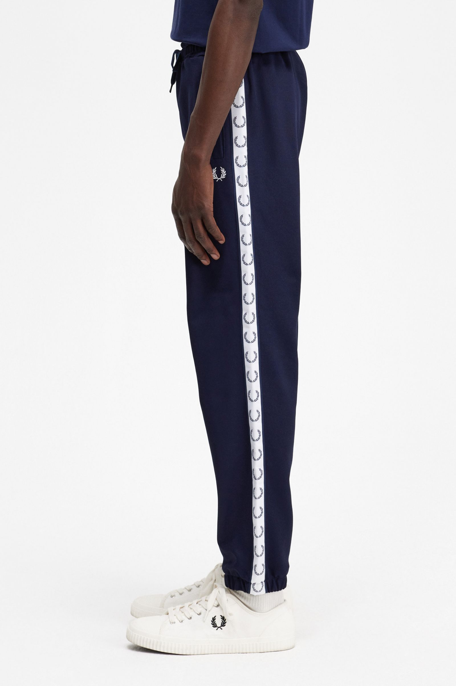 Taped Track Pant Carbon Blue