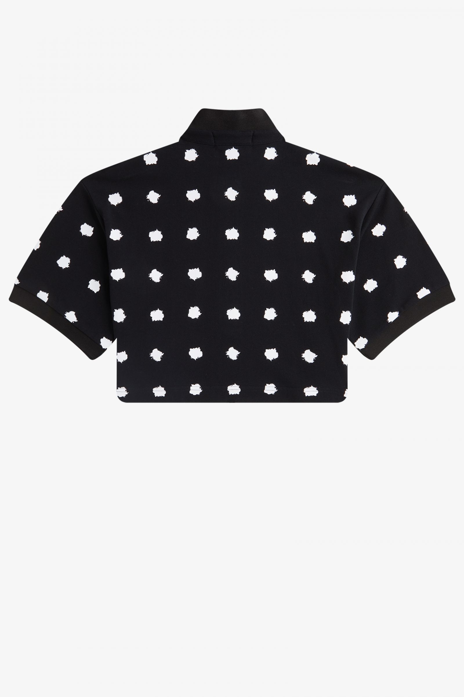 Amy Winehouse FoundationSpot Print Piqué Shirt Hot Purple