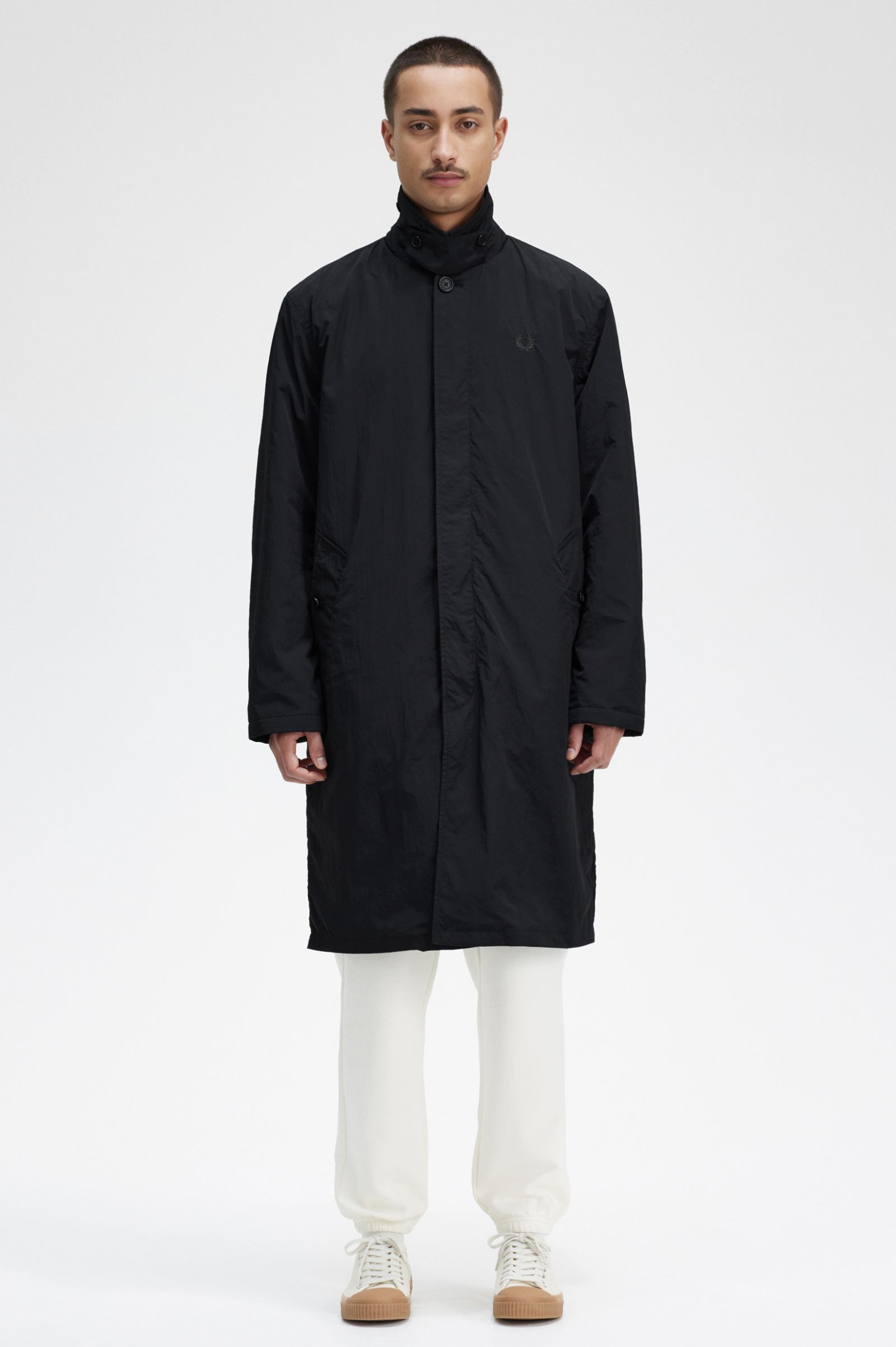 Button Through Mac Black