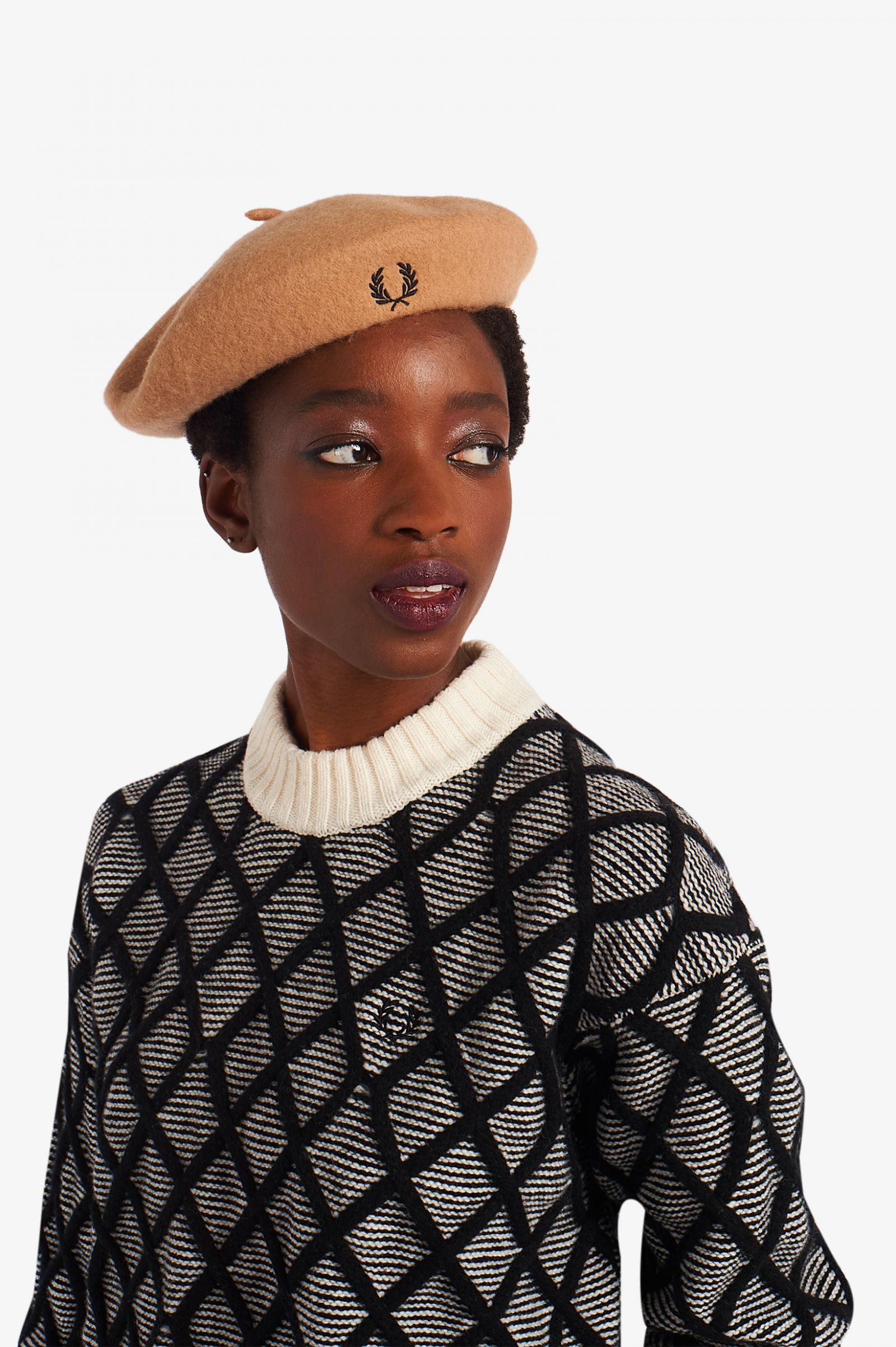 Woollen Beret Black