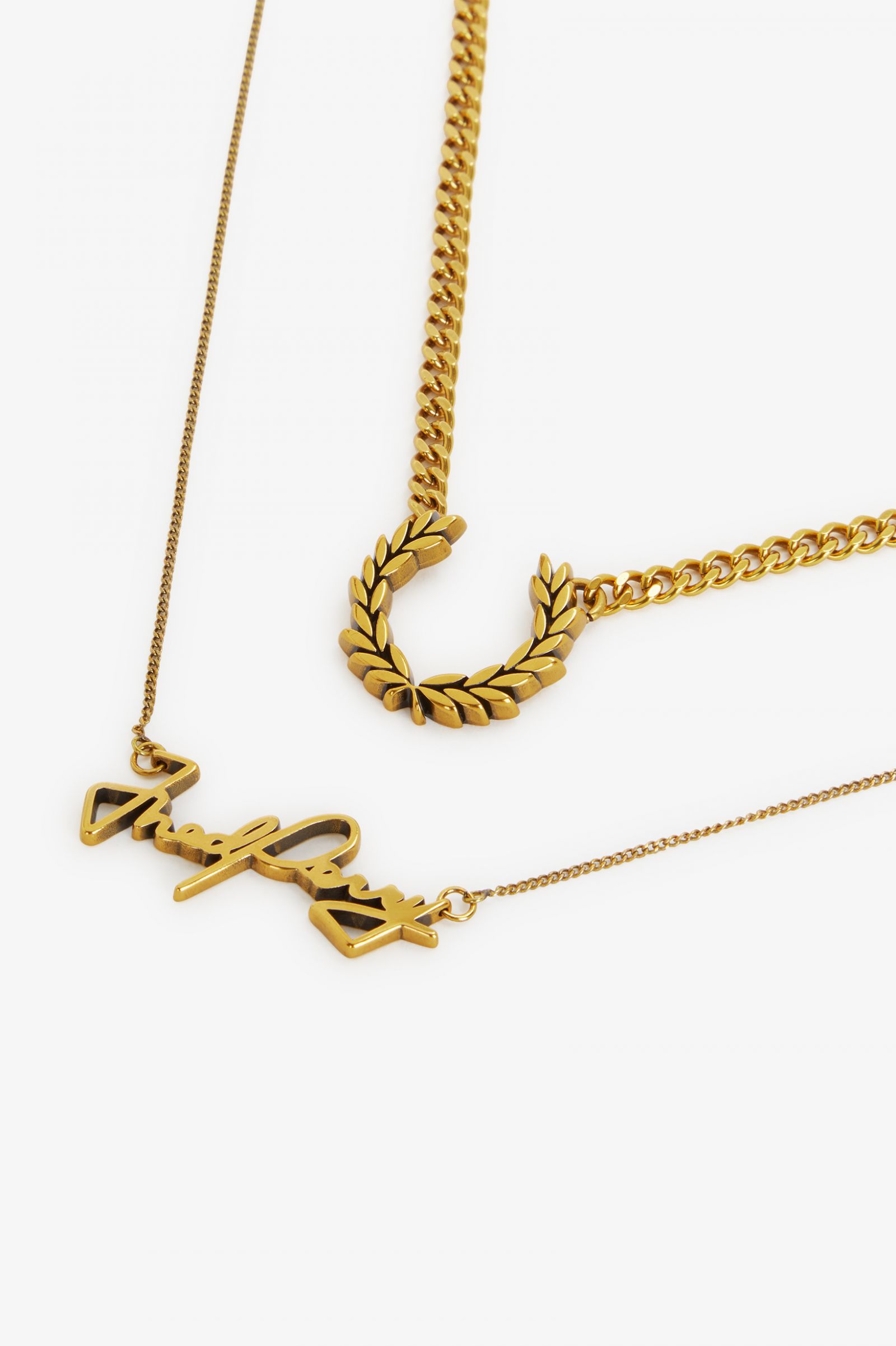 Fred Perry Necklace Gold