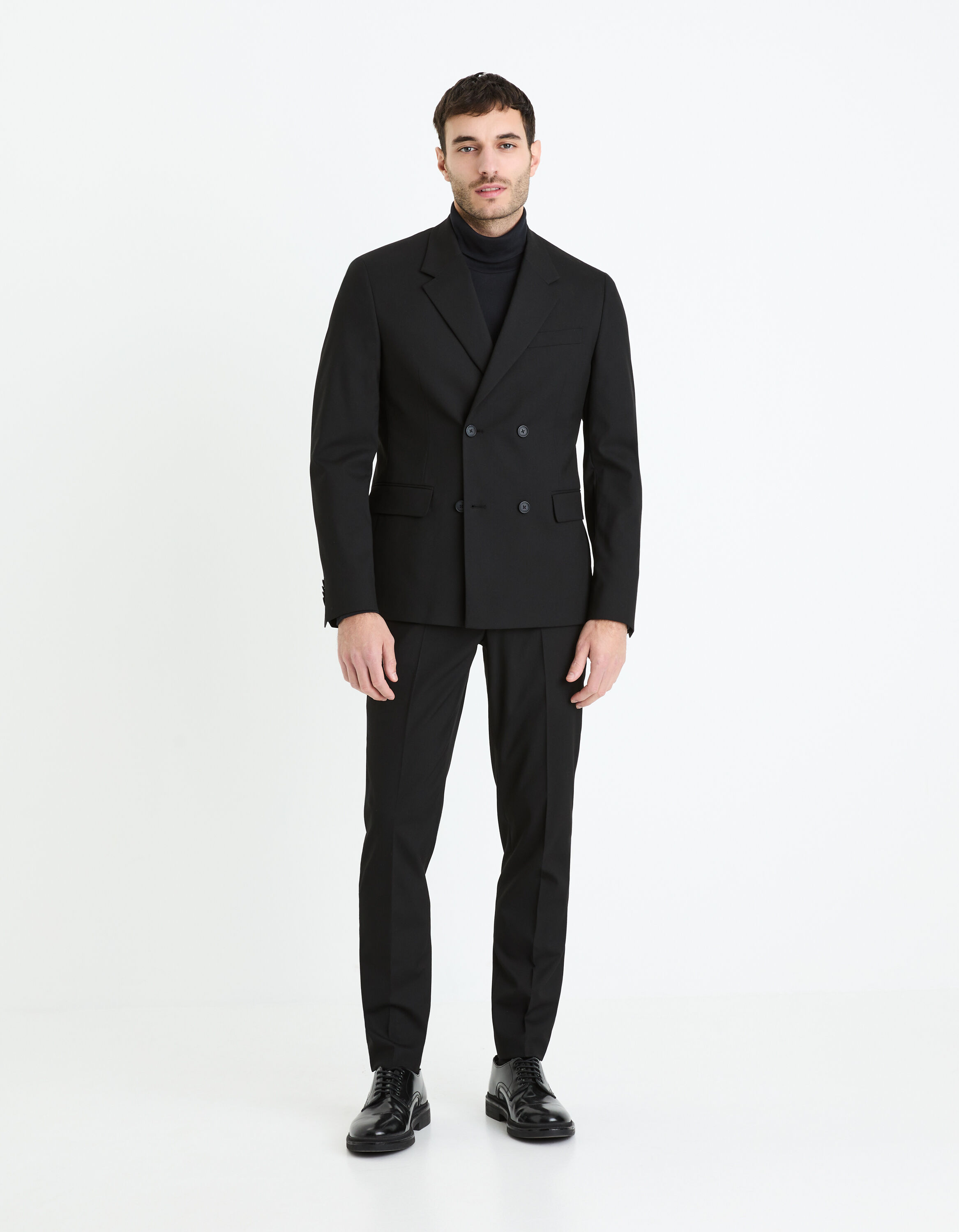 Veste de costume slim - black