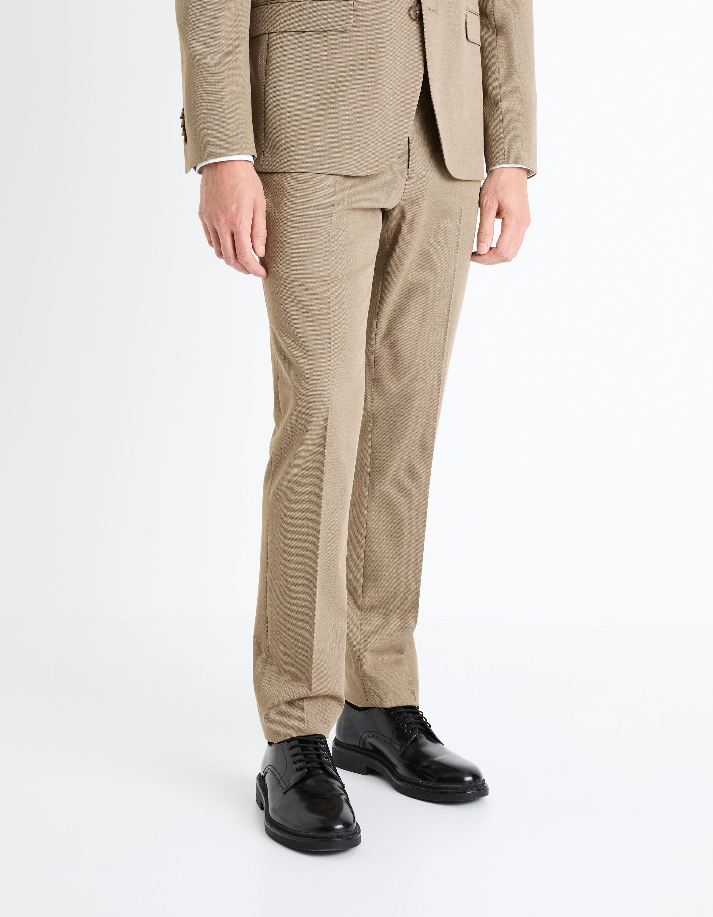 Pantalon de costume slim - taupe