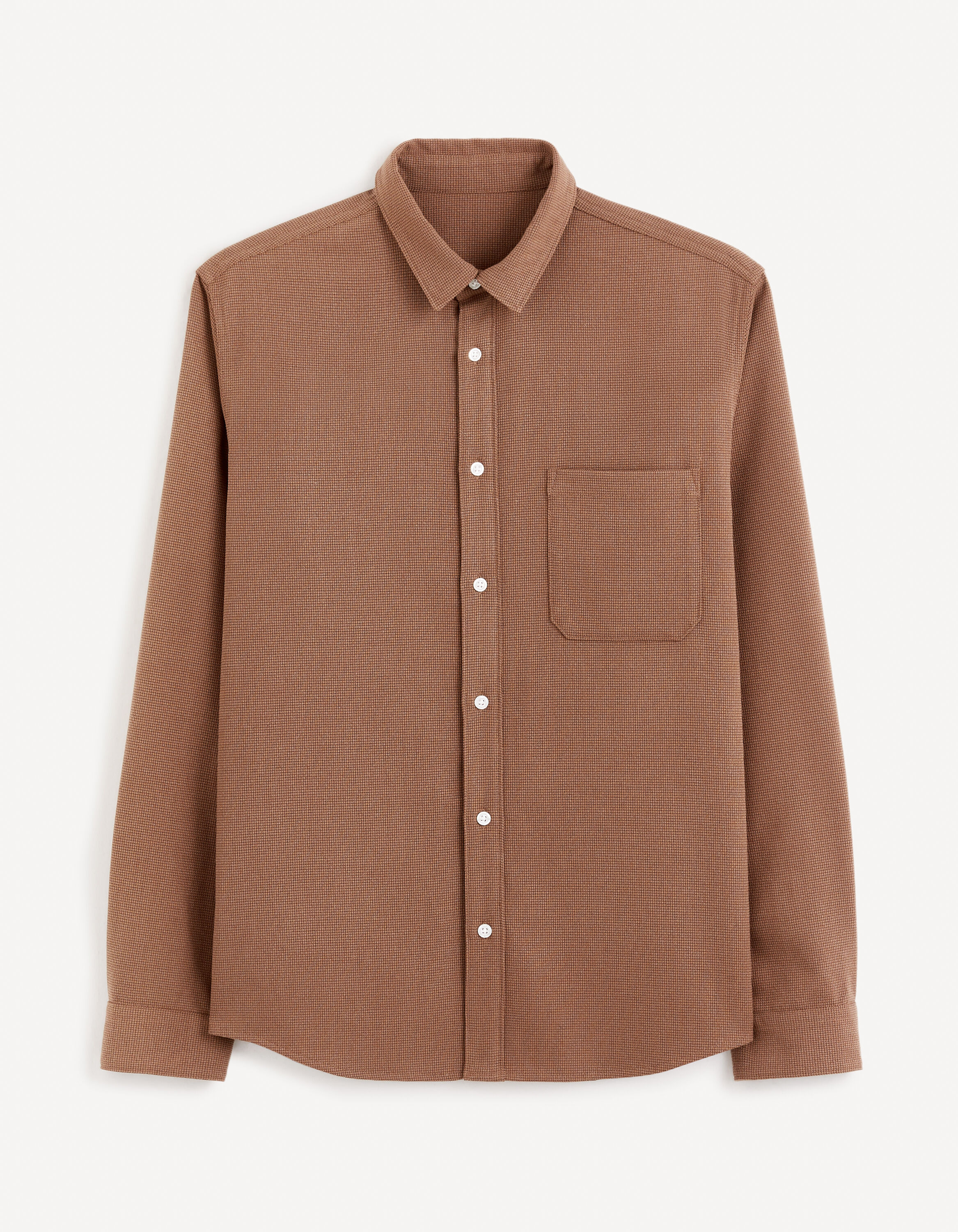 Chemise regular - marron