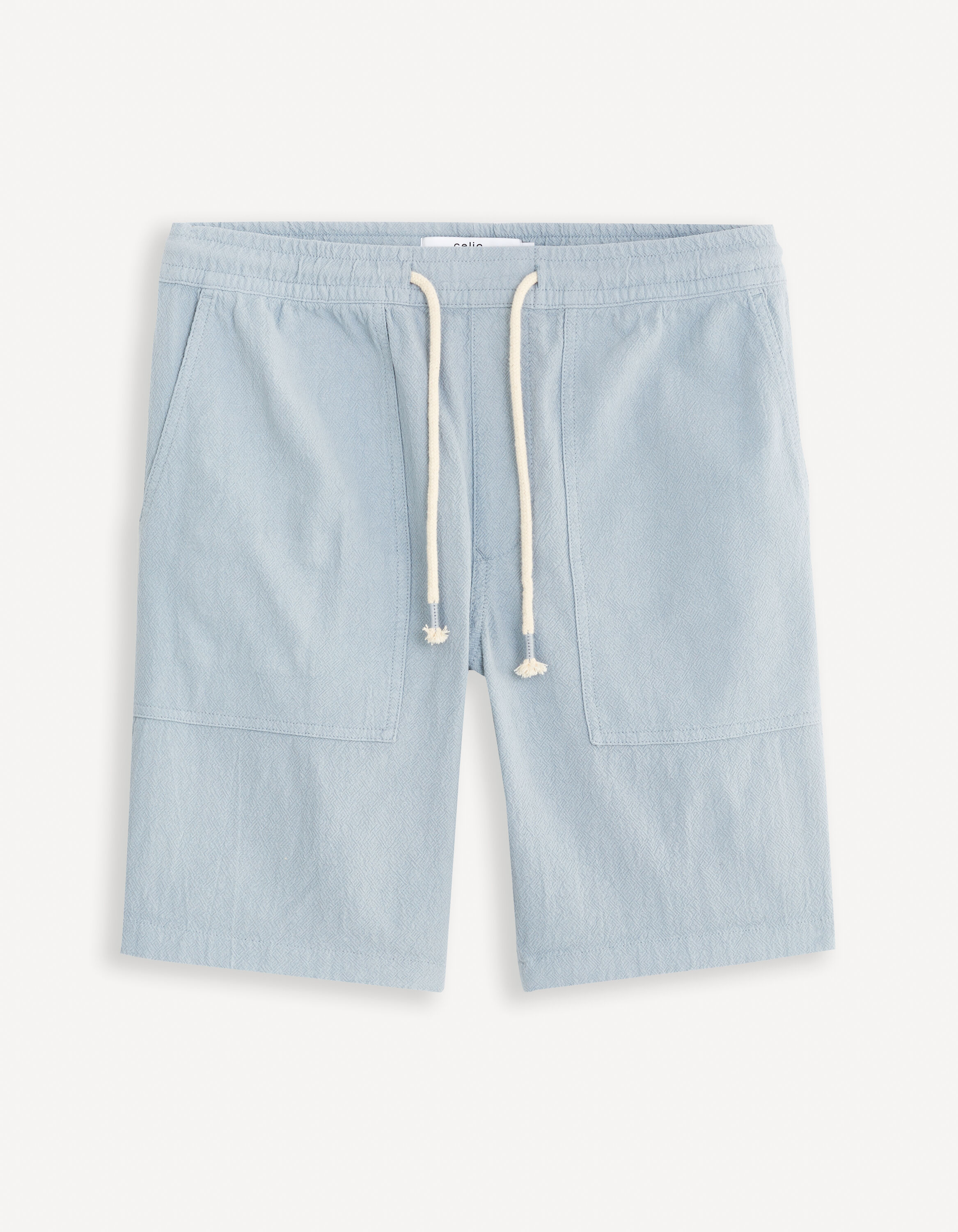 Bermuda jogger taille &eacute;lastiqu&eacute;e