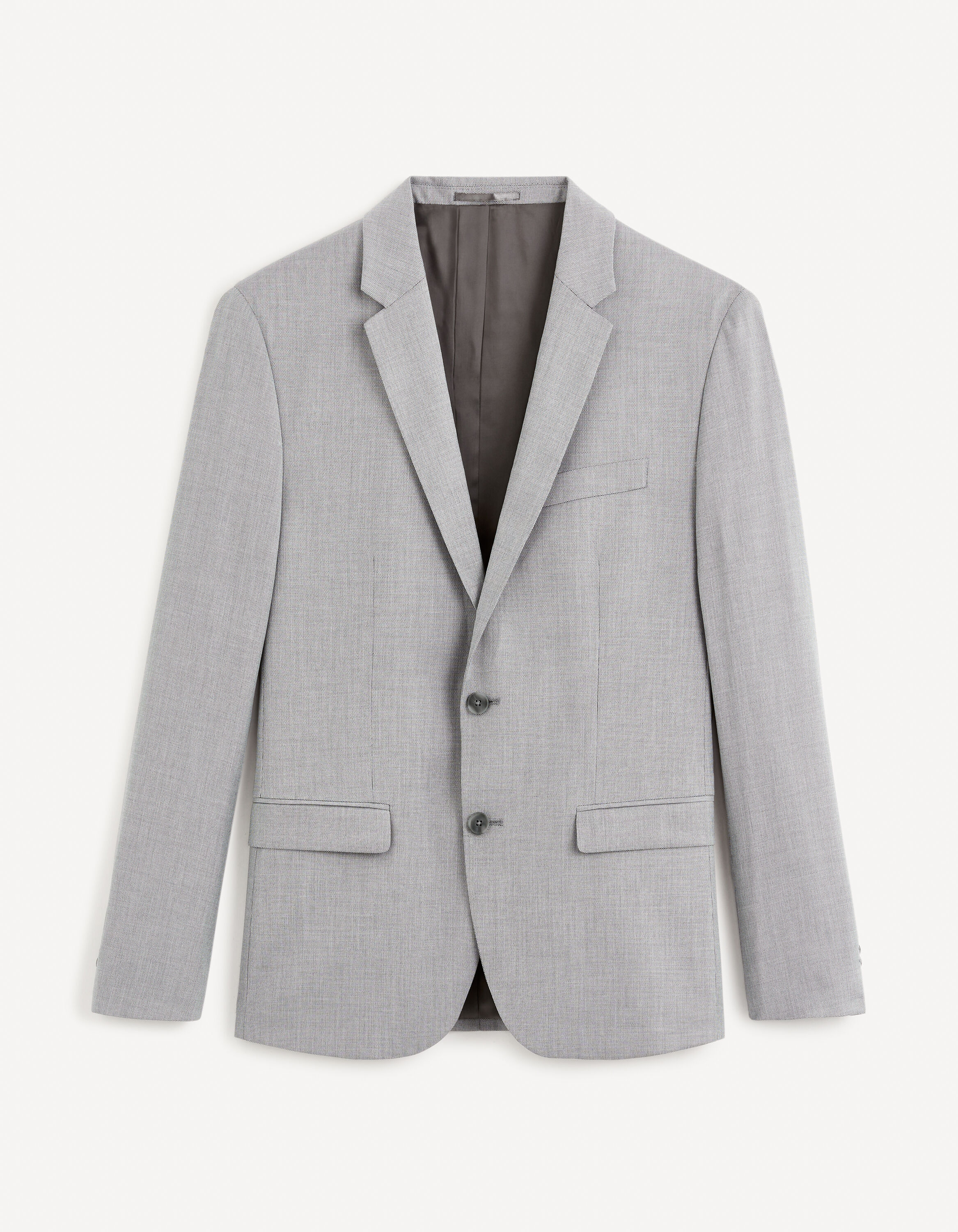 Veste de costume slim Mikro - gris