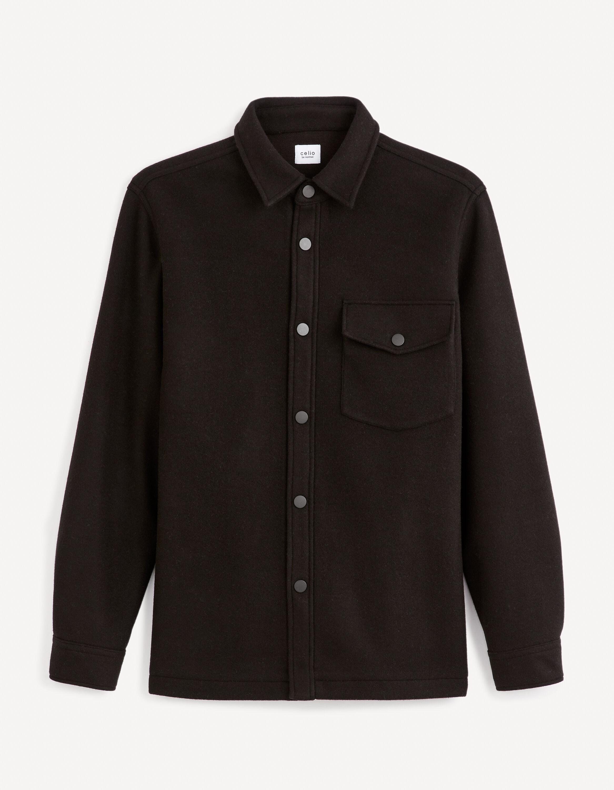 Chemise overshirt - noir