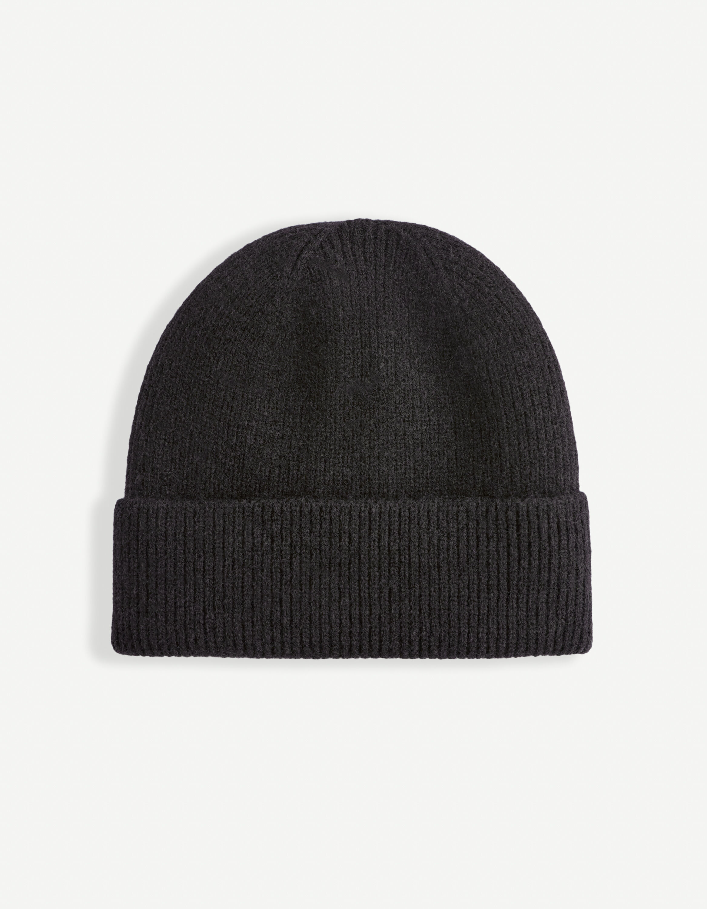 Bonnet en maille - noir