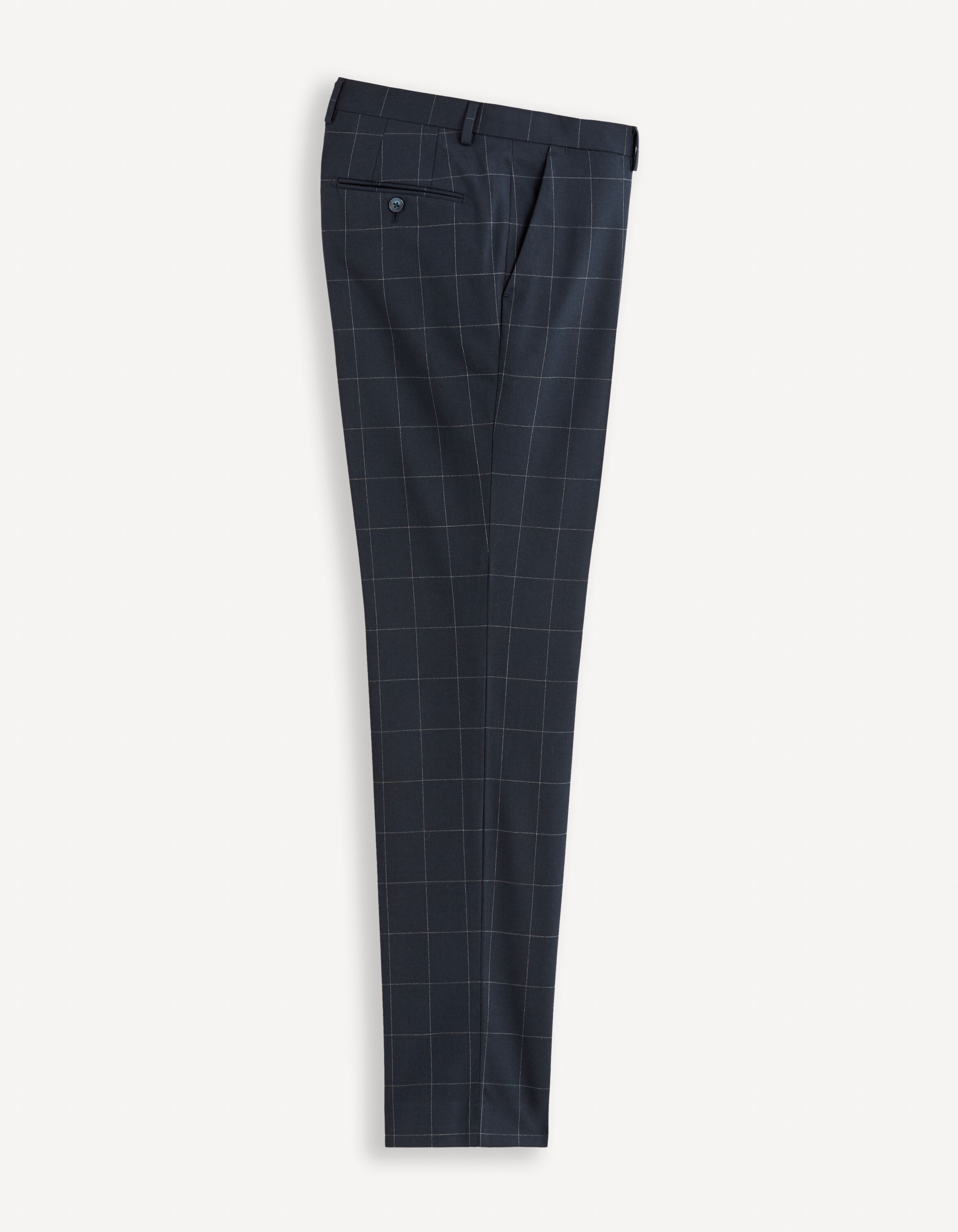 Pantalon de cotume slim - marine