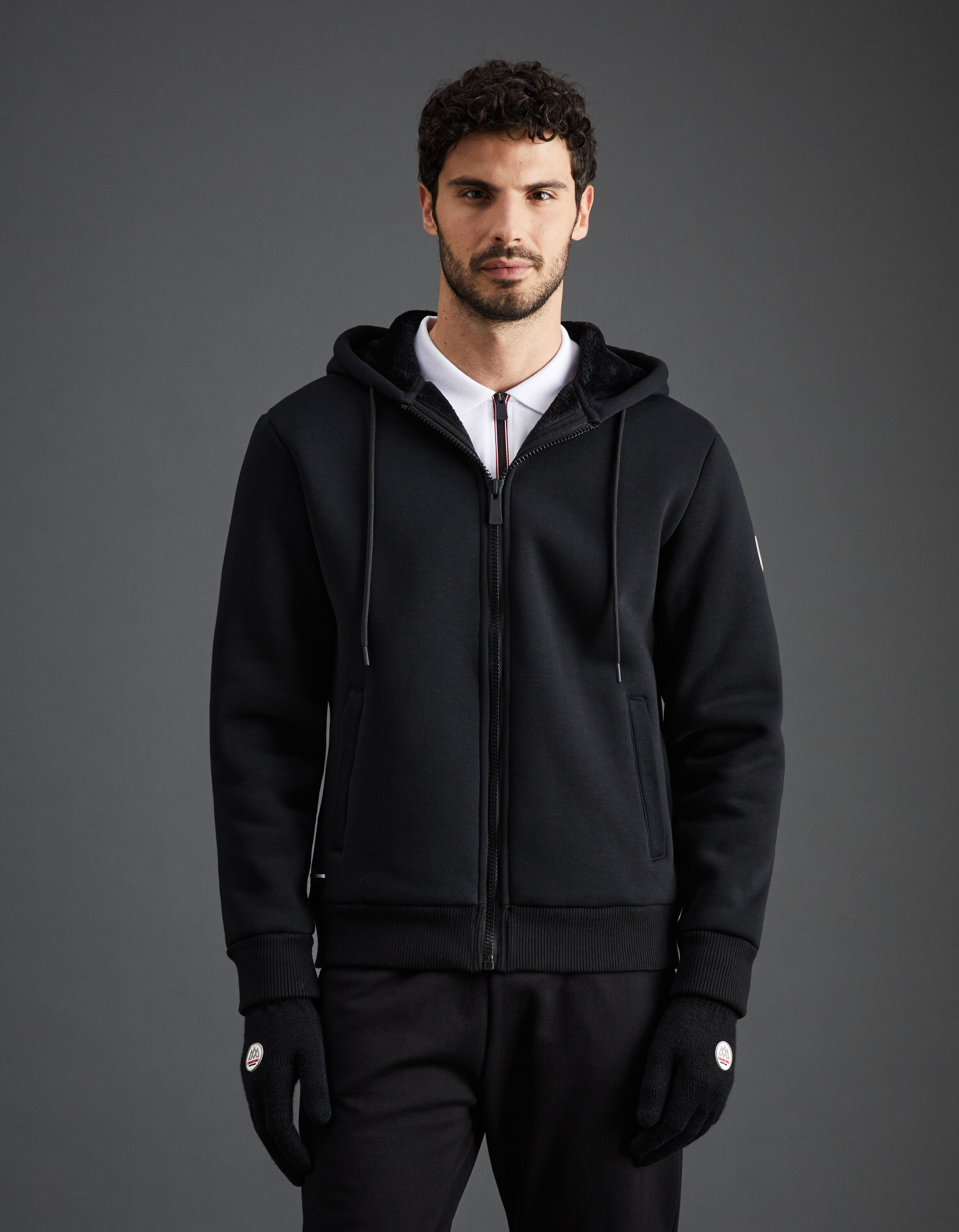 Chamonix-Mont-Blanc - Sweat zipp&eacute; &agrave; capuche