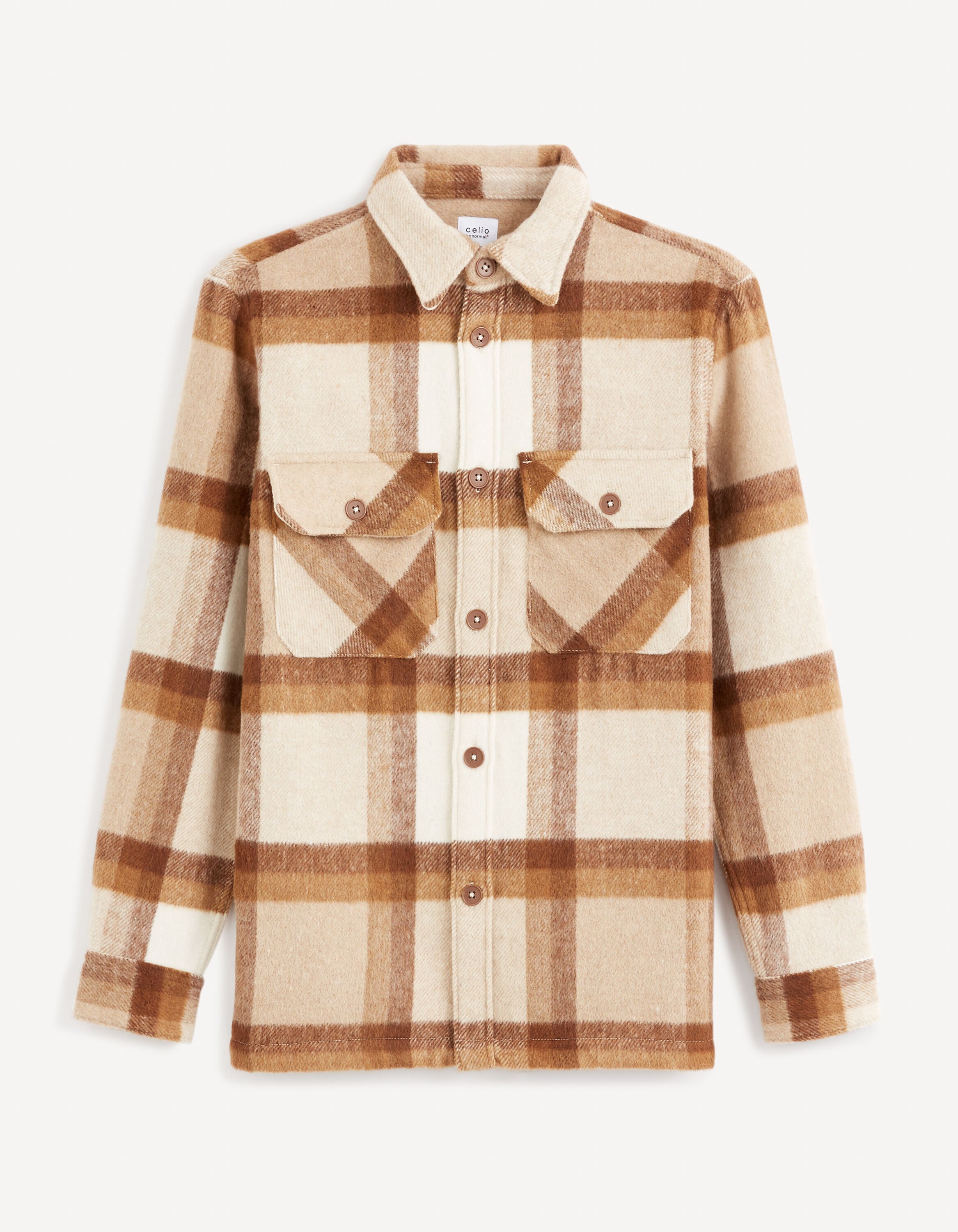 Chemise overshirt - beige