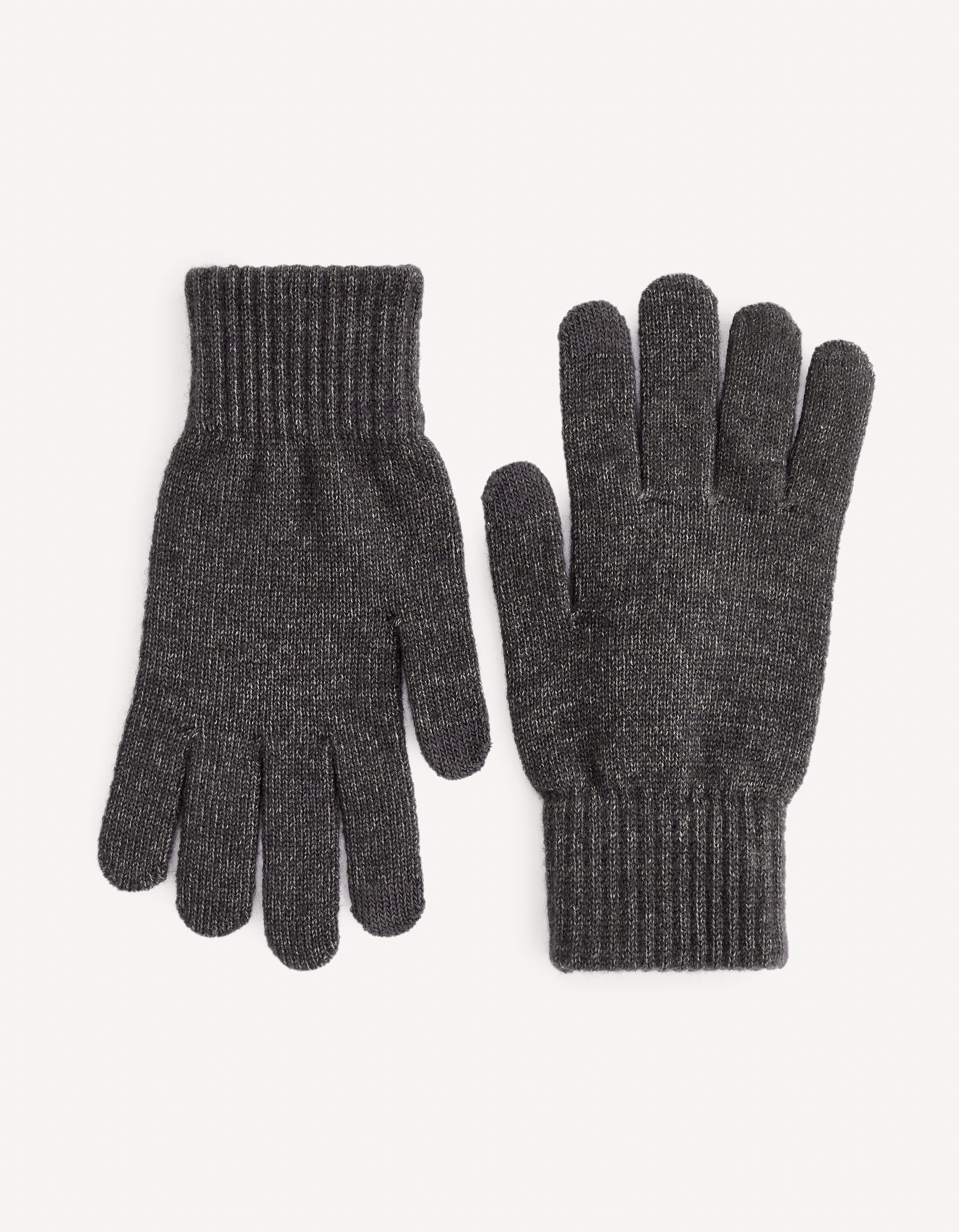 Gants tactiles - anthracite