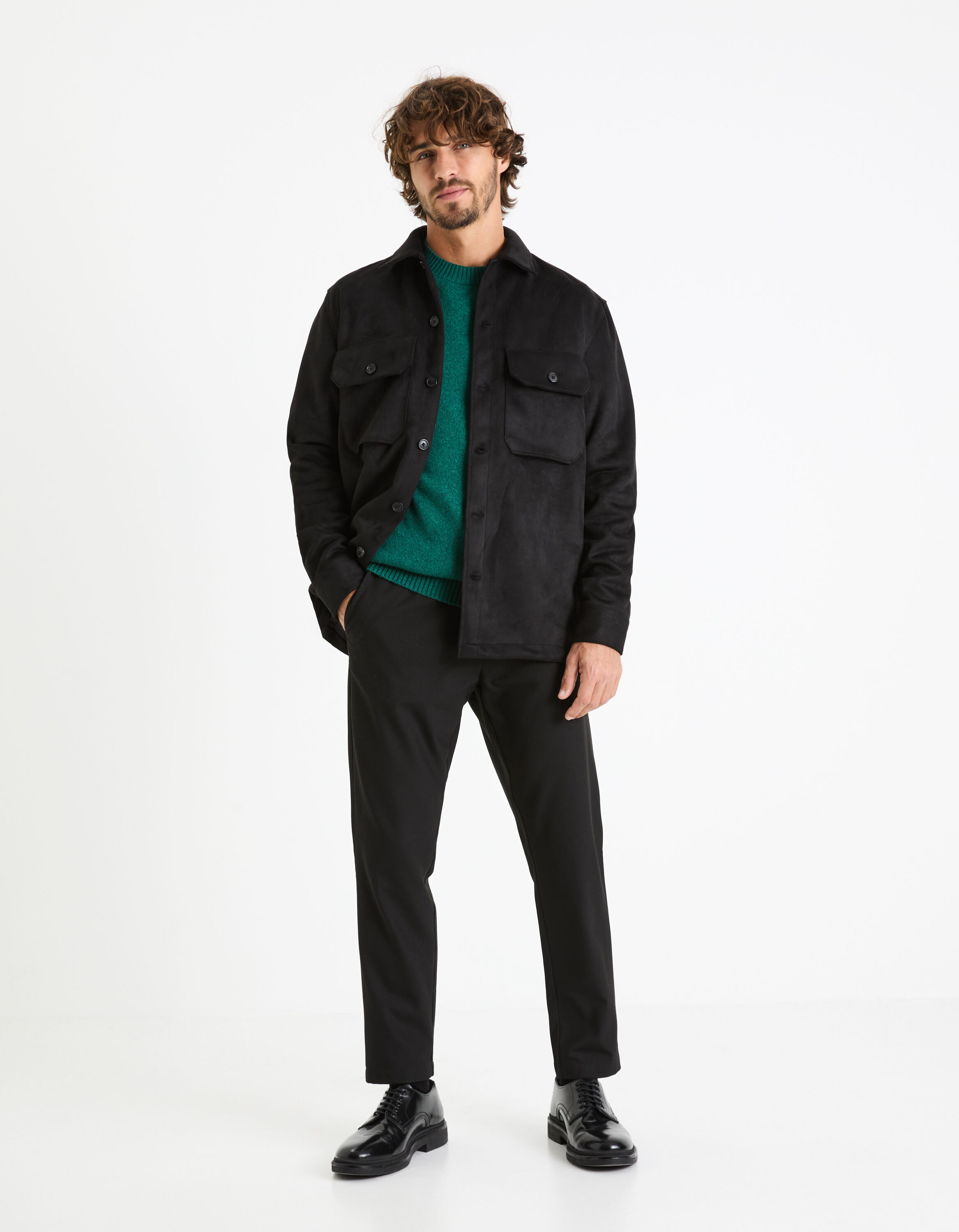 Chemise overshirt - noir