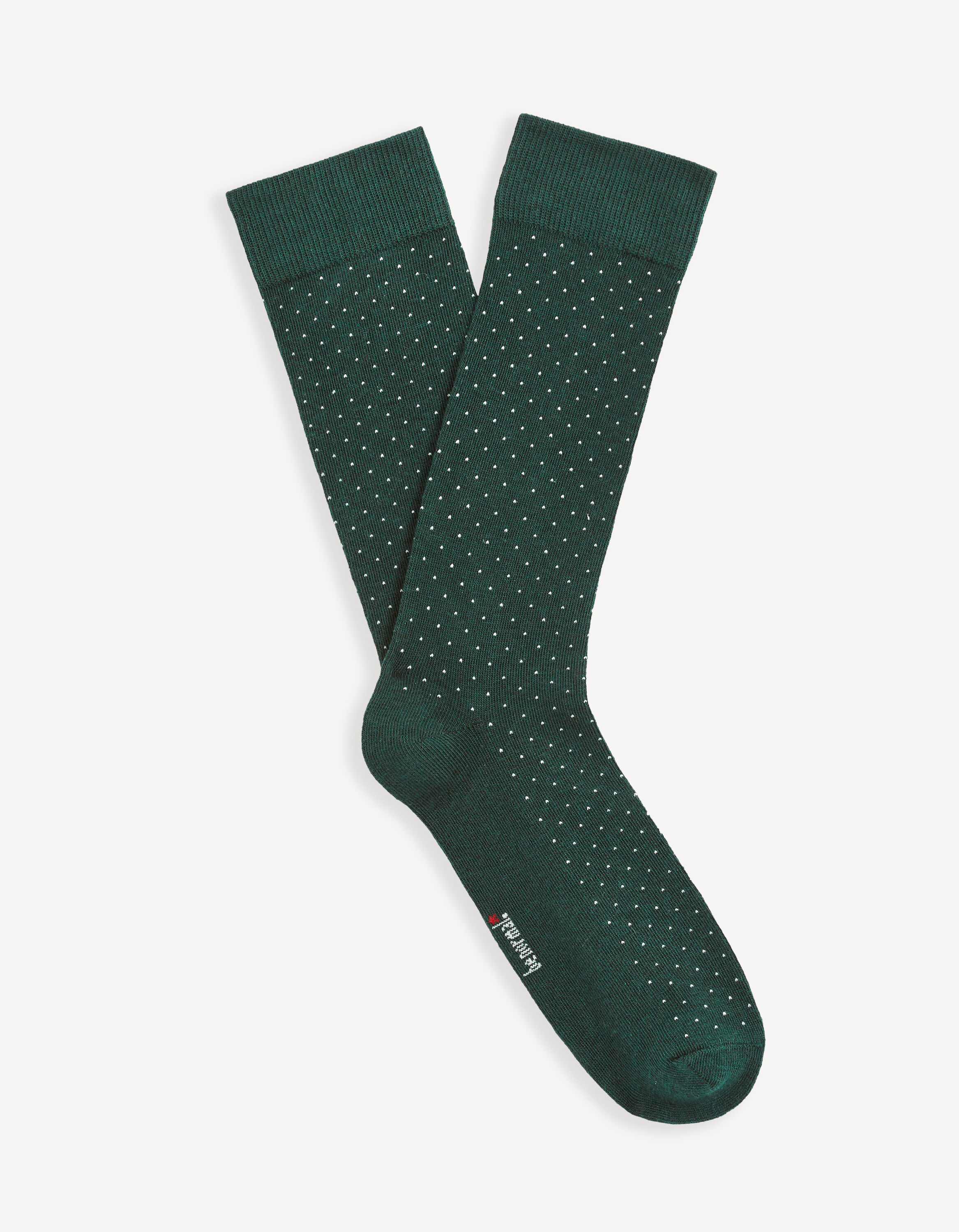 Chaussettes hautes coton - vert