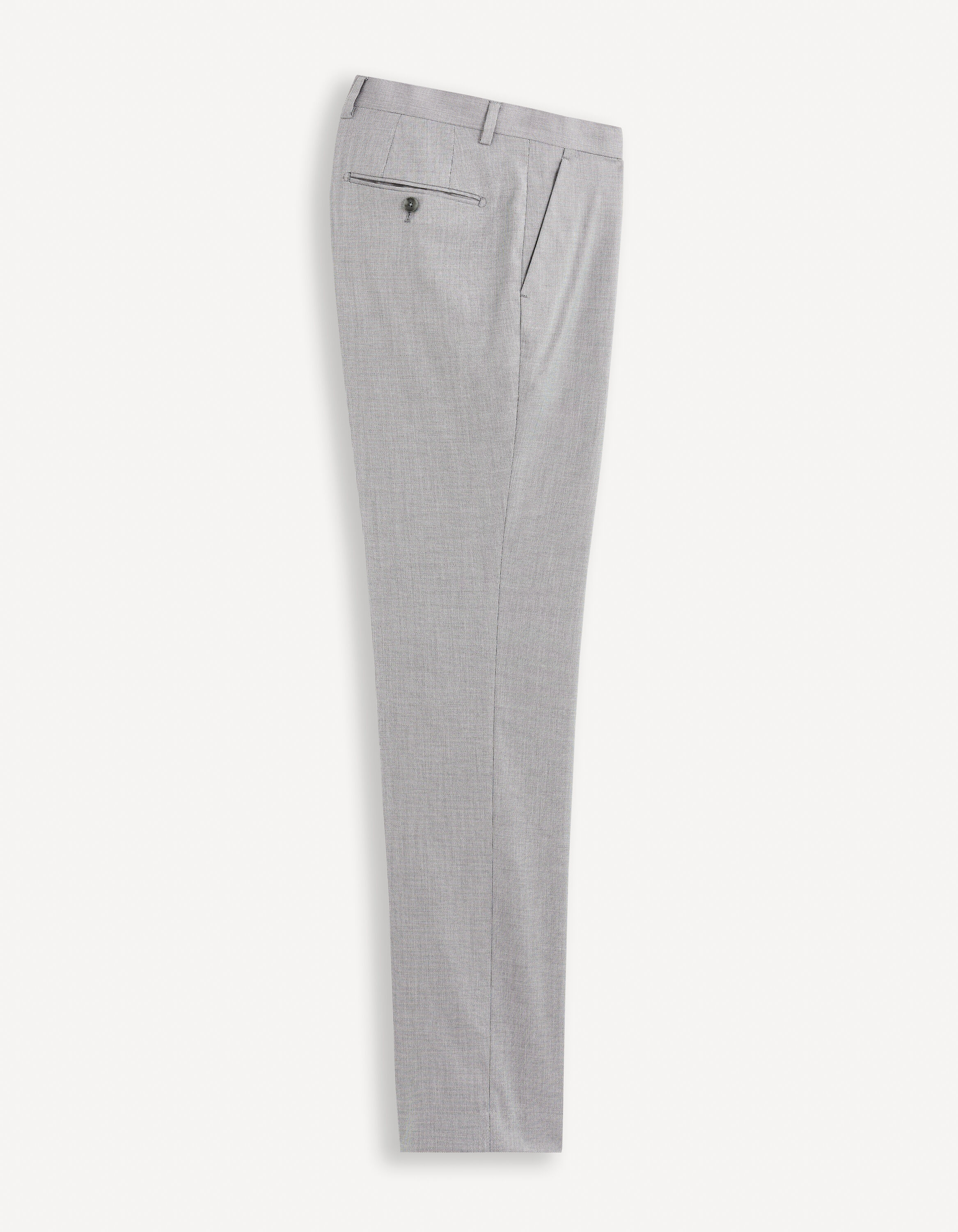 Pantalon de costume lavable slim Mikro - gris