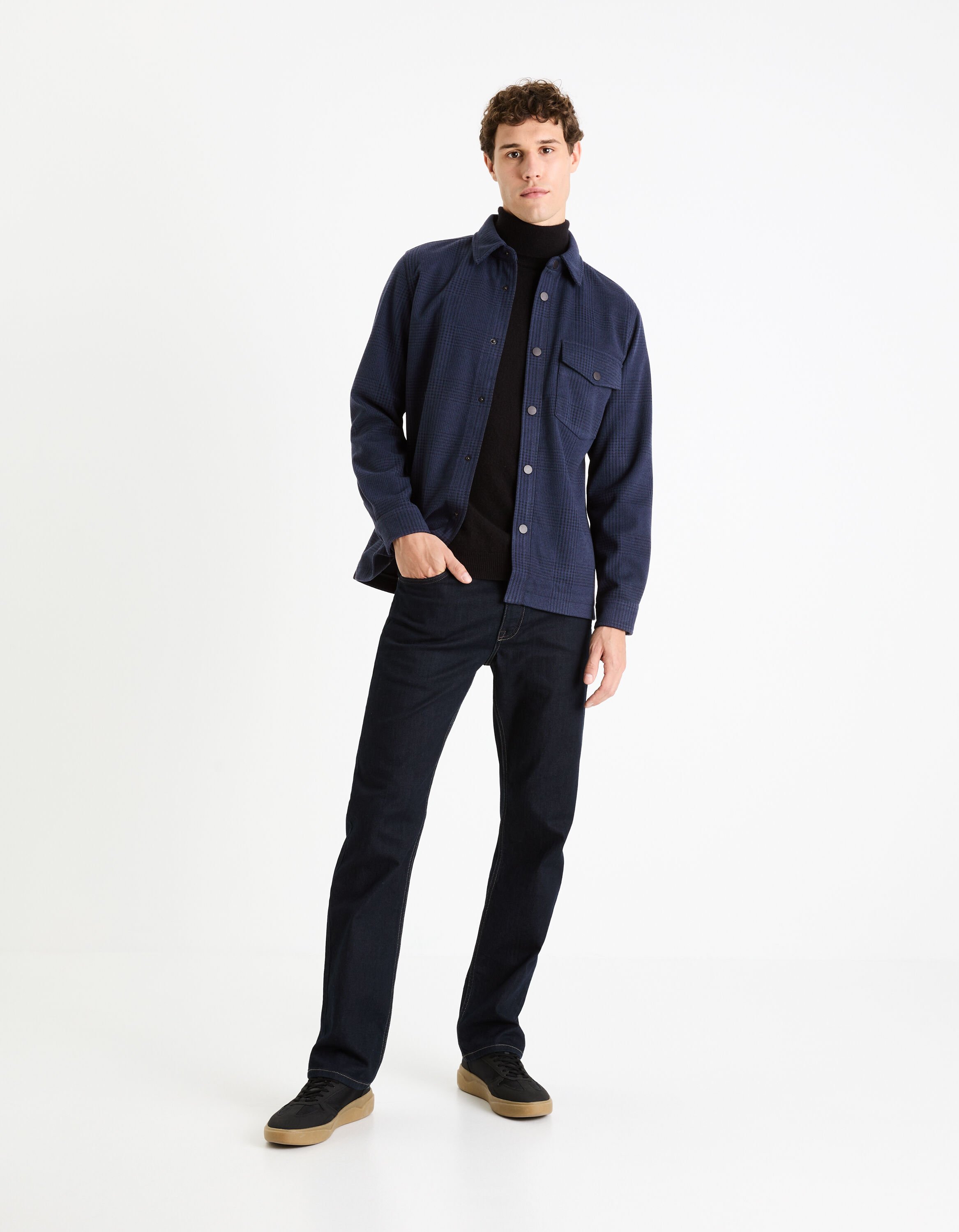Chemise overshirt - marine