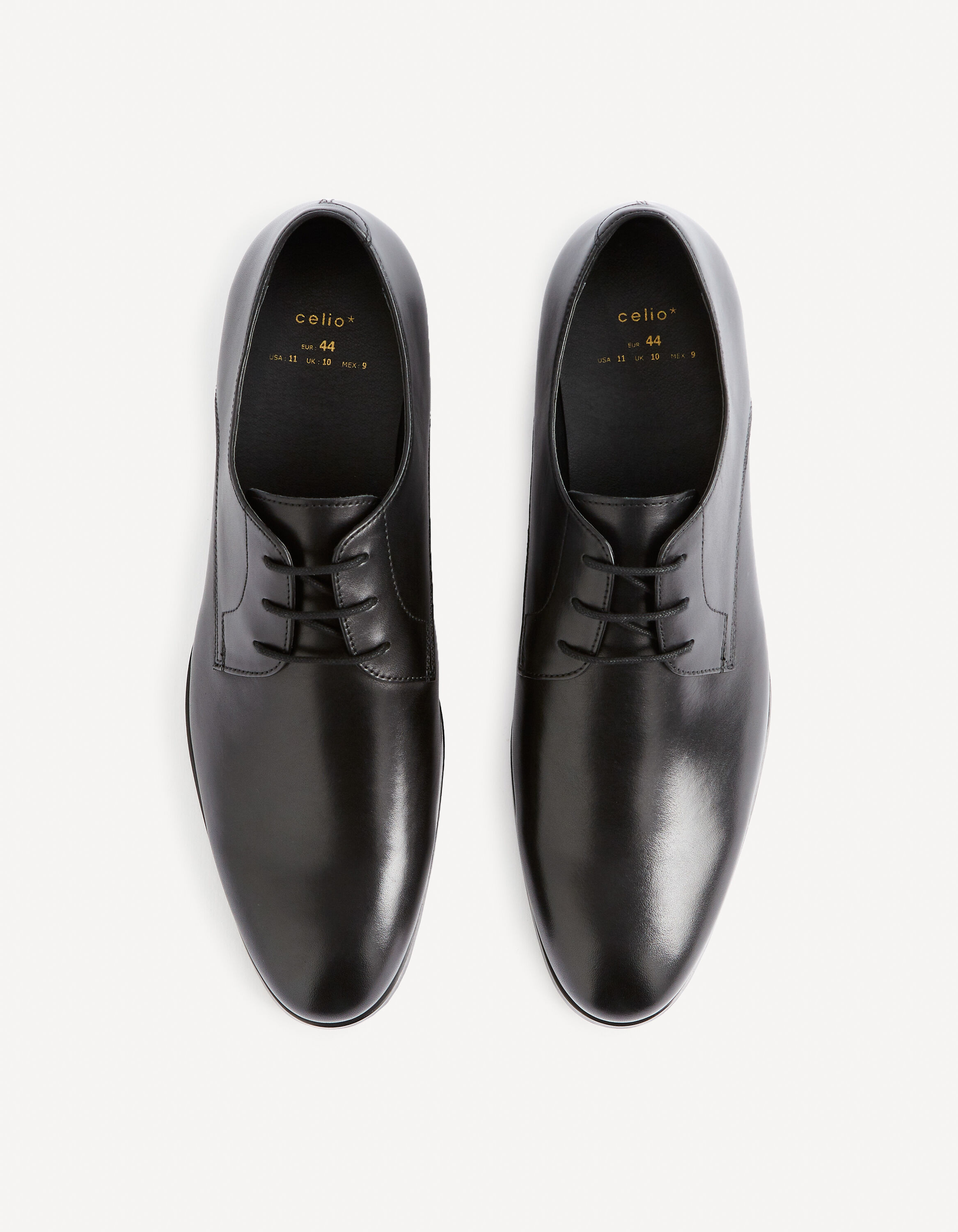 Derbies en cuir - noir