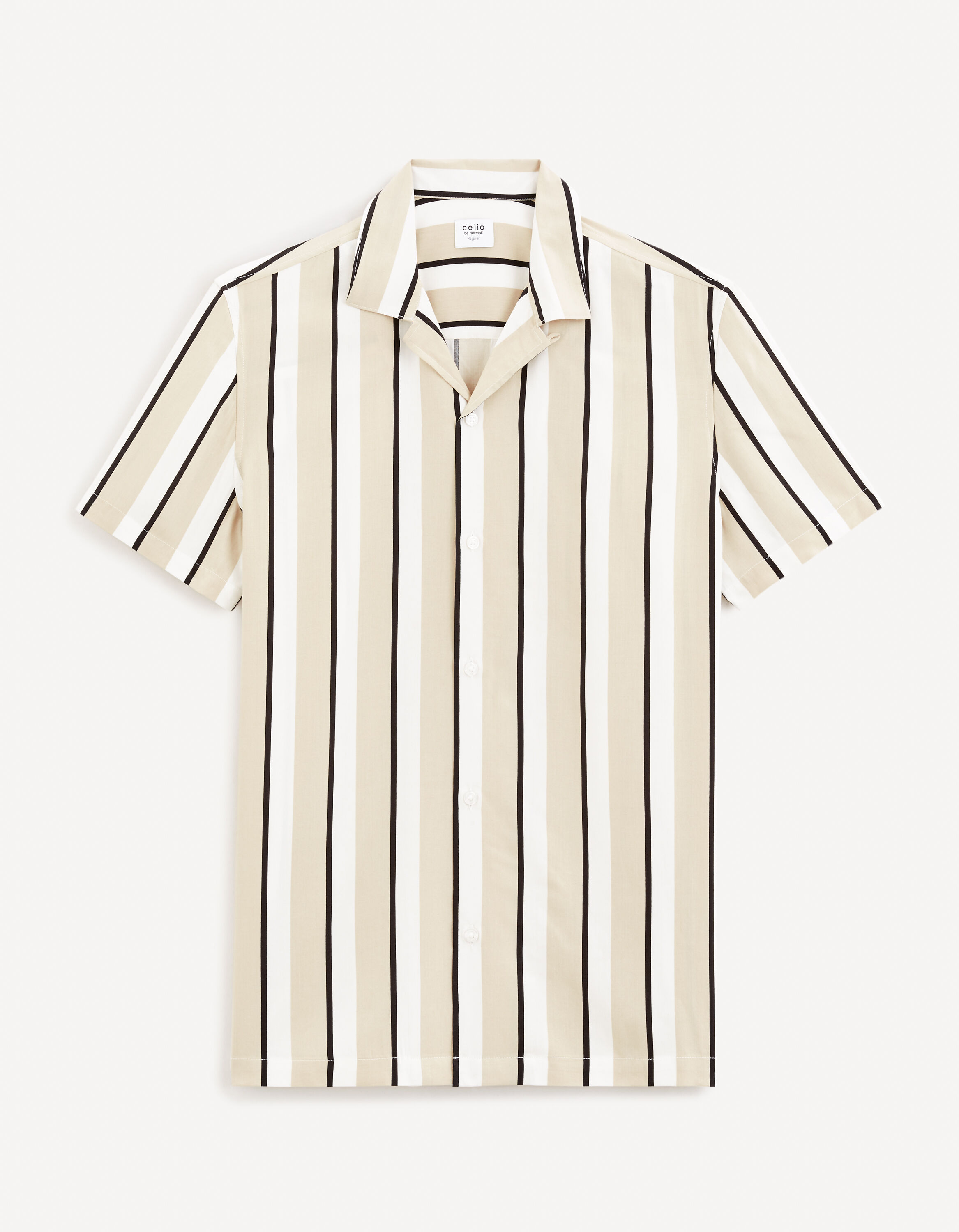 Chemise regular - beige