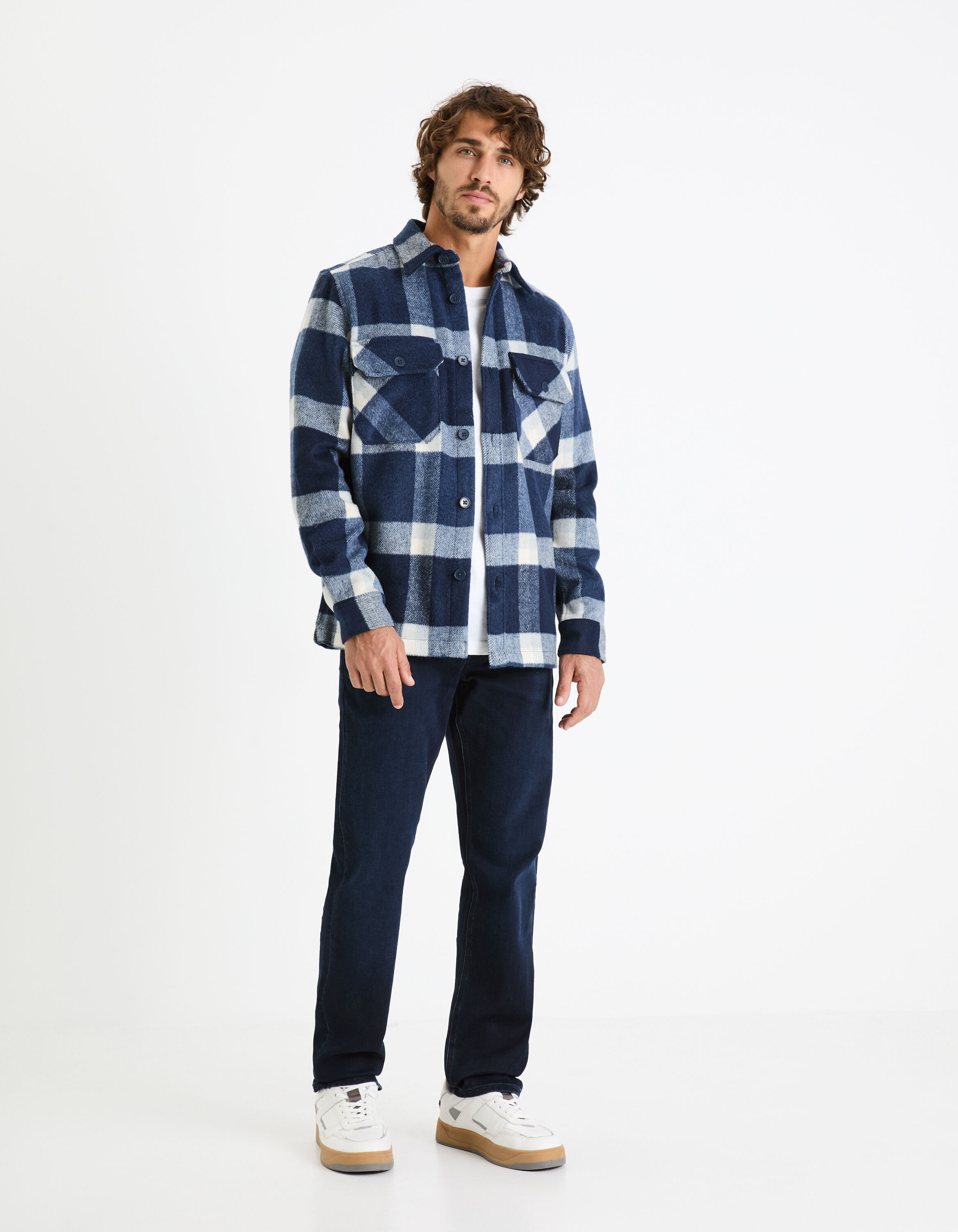 Chemise overshirt - marine