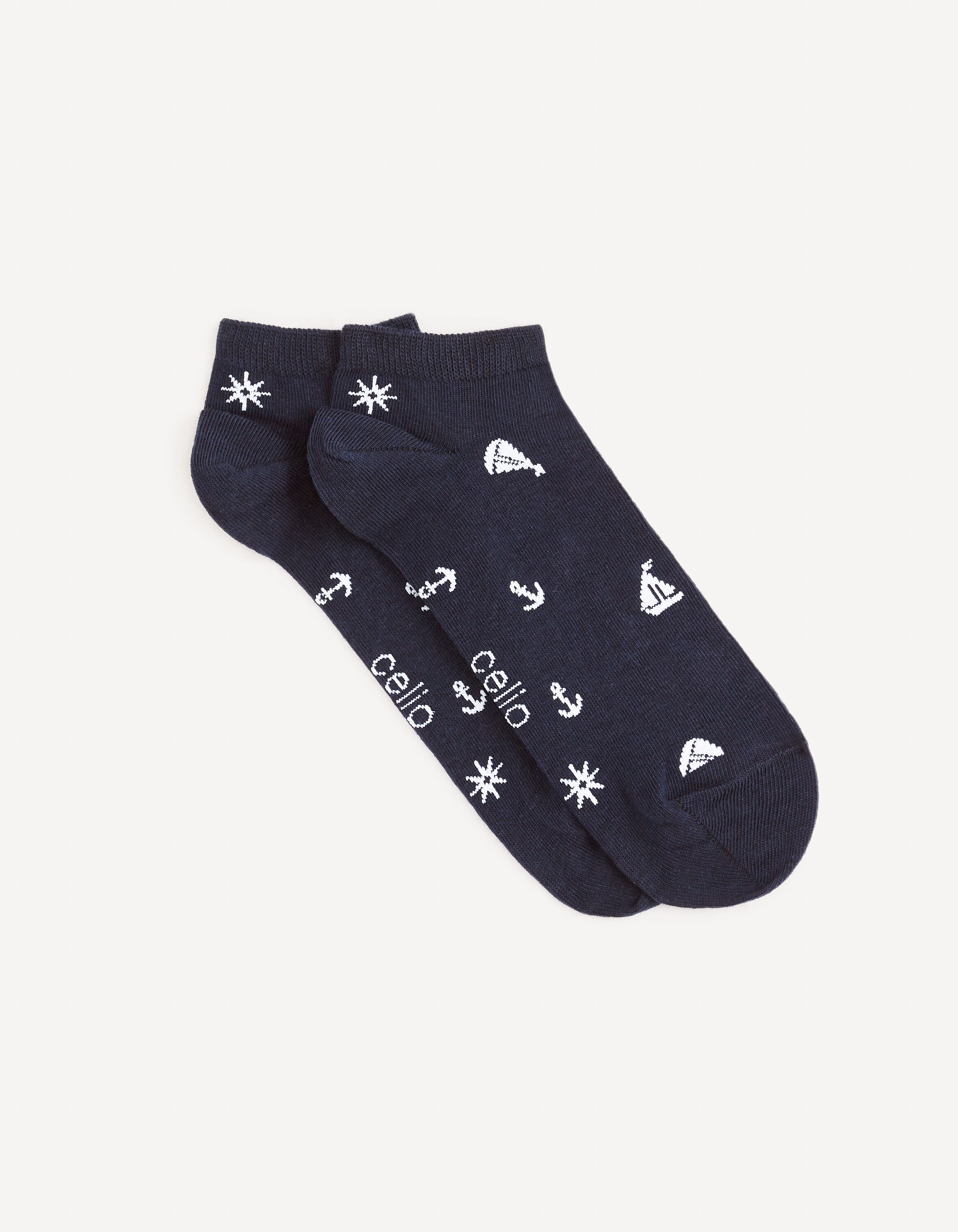 Chaussettes basses - marine