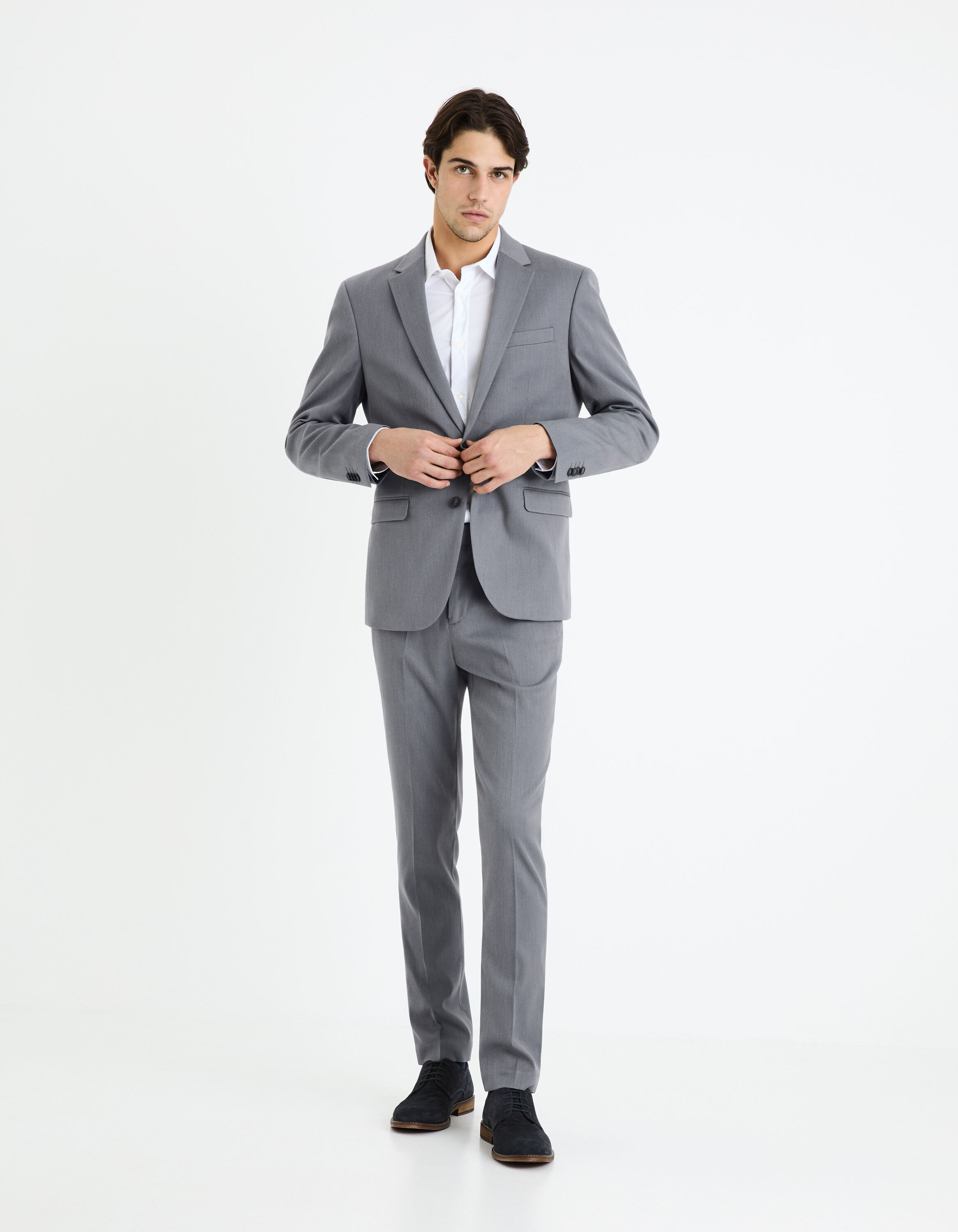 Veste de costume slim - bleu