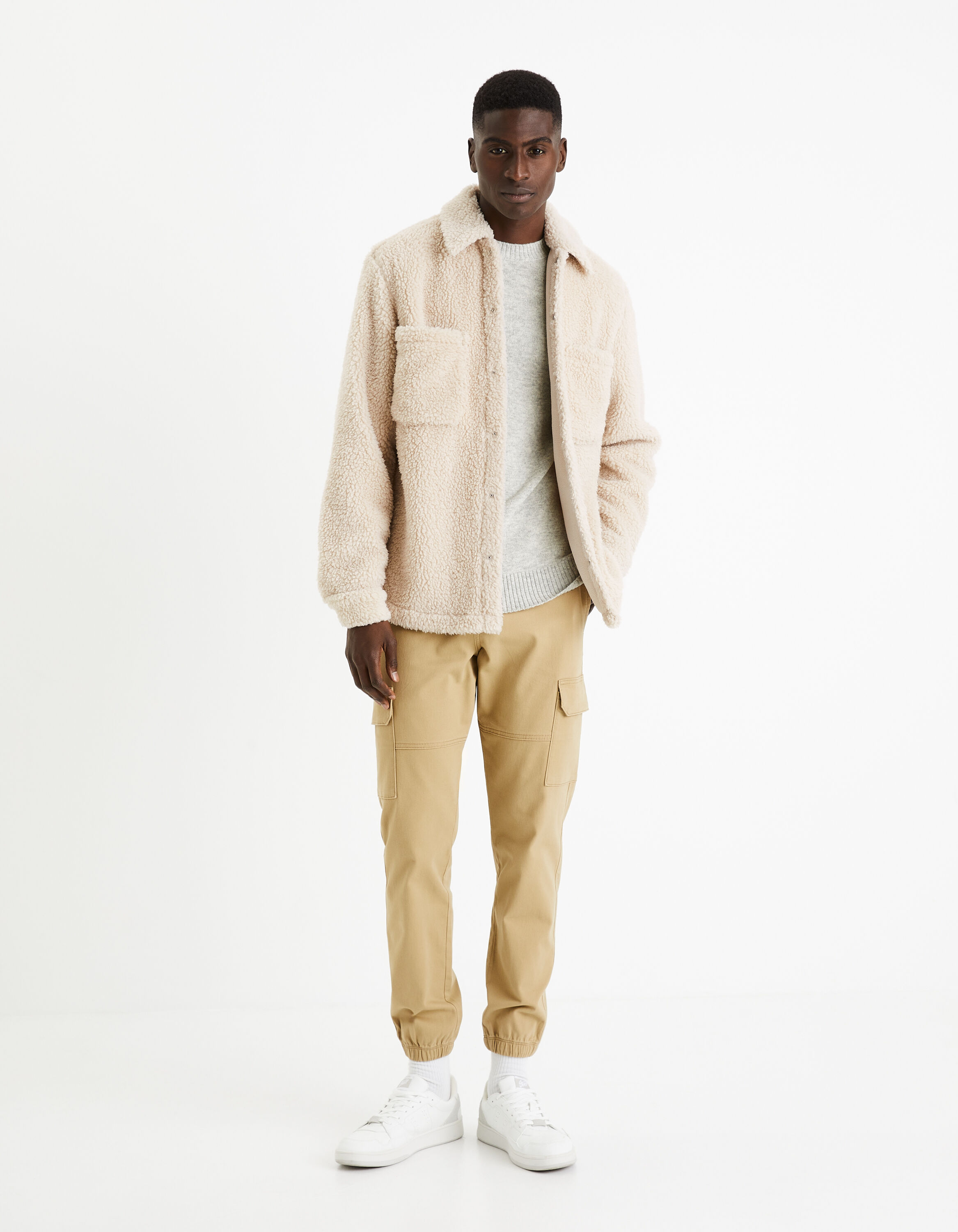 Chemise overshirt - beige