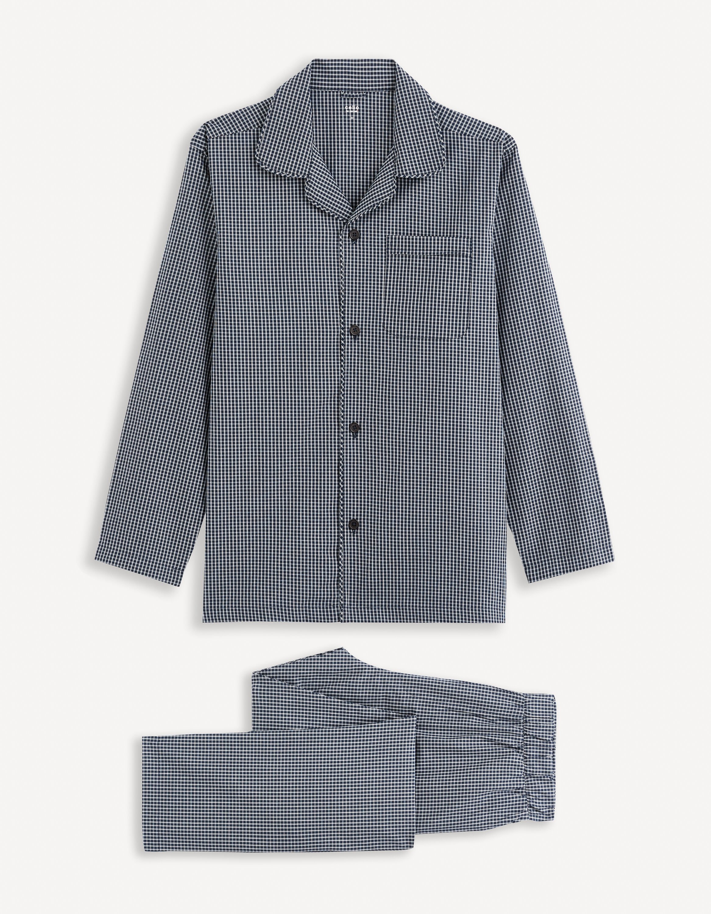 Pyjama 100% coton - marine