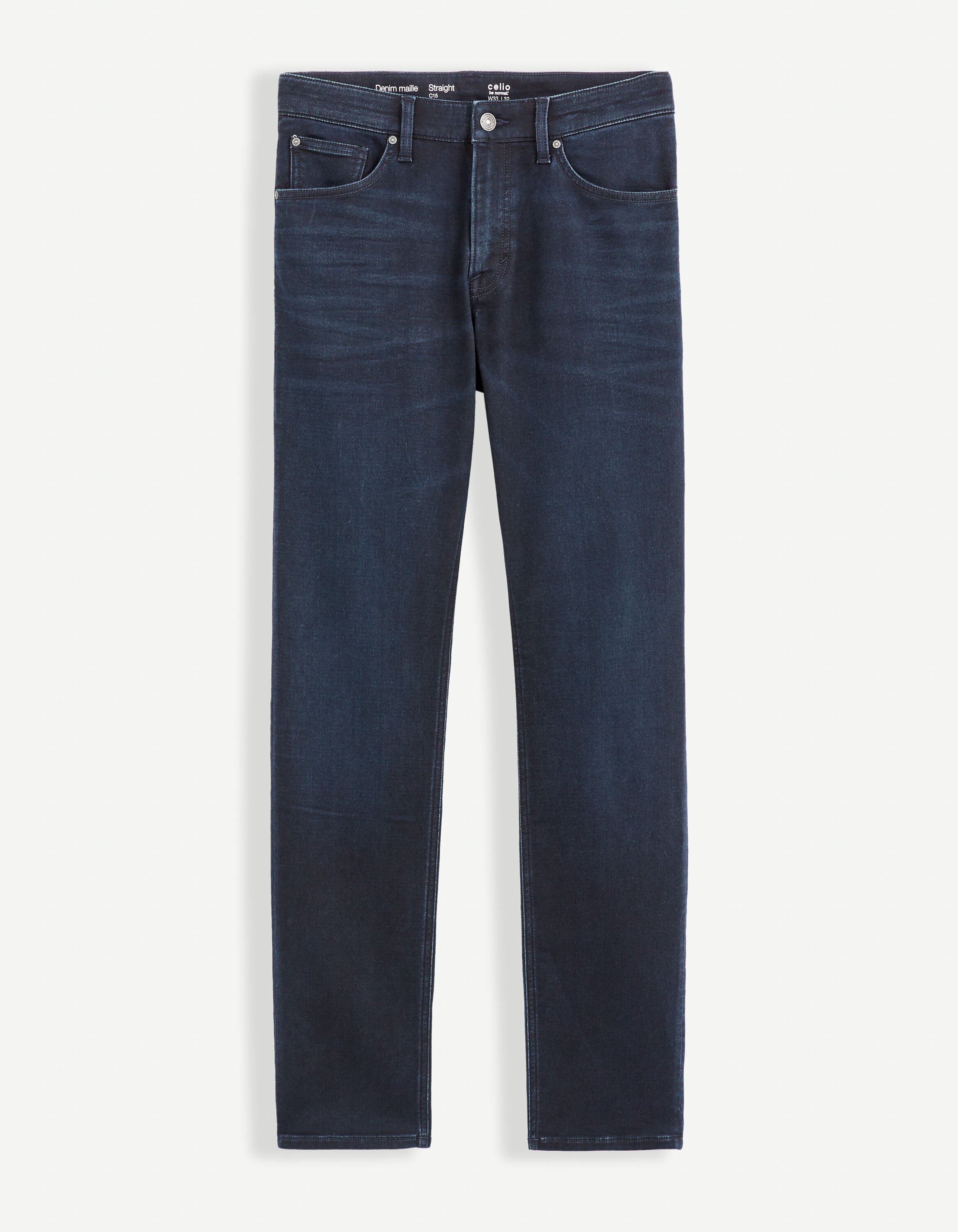 Jean straight C15 3 longueurs - blue black