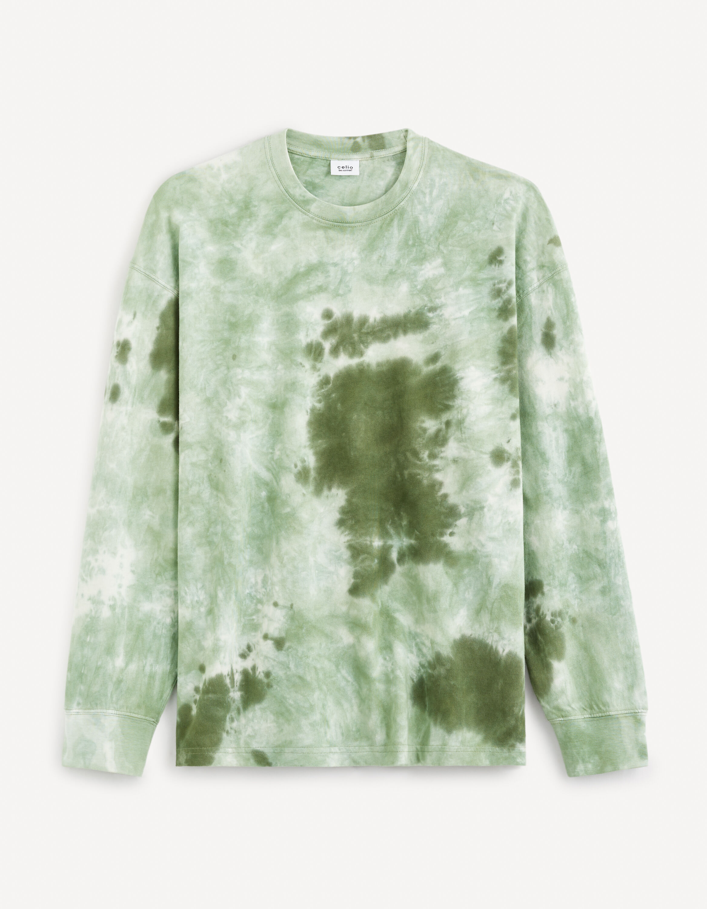 T-shirt relax 100% coton- kaki