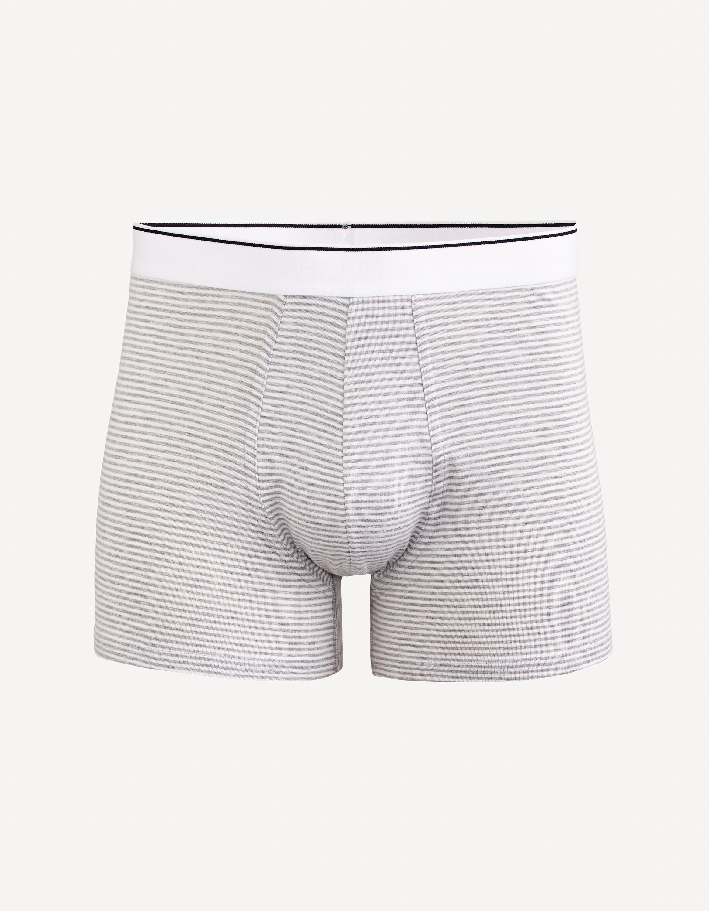 Boxer en coton stretch - gris