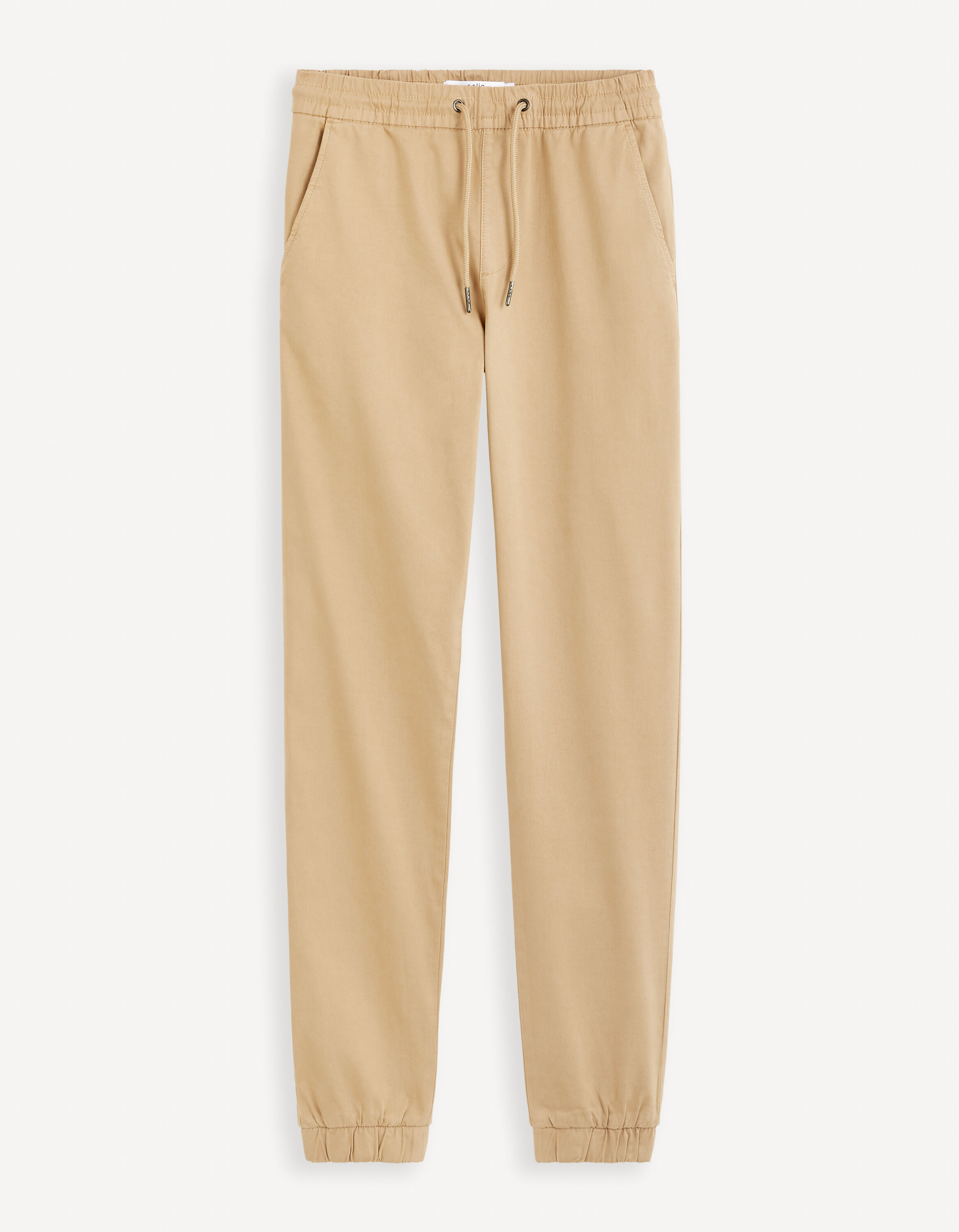 Pantalon forme jogging - beige