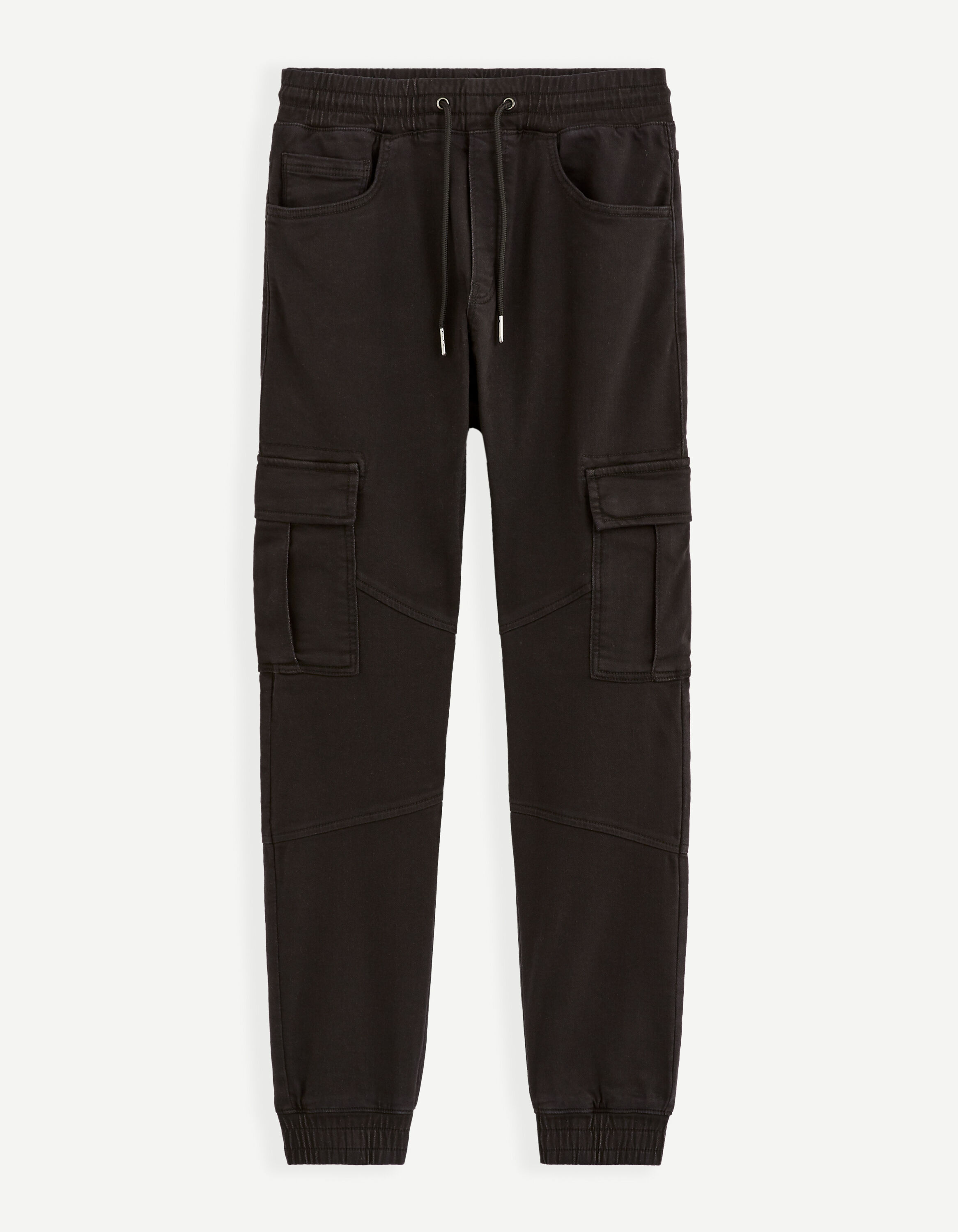 Pantalon cargo slim - noir