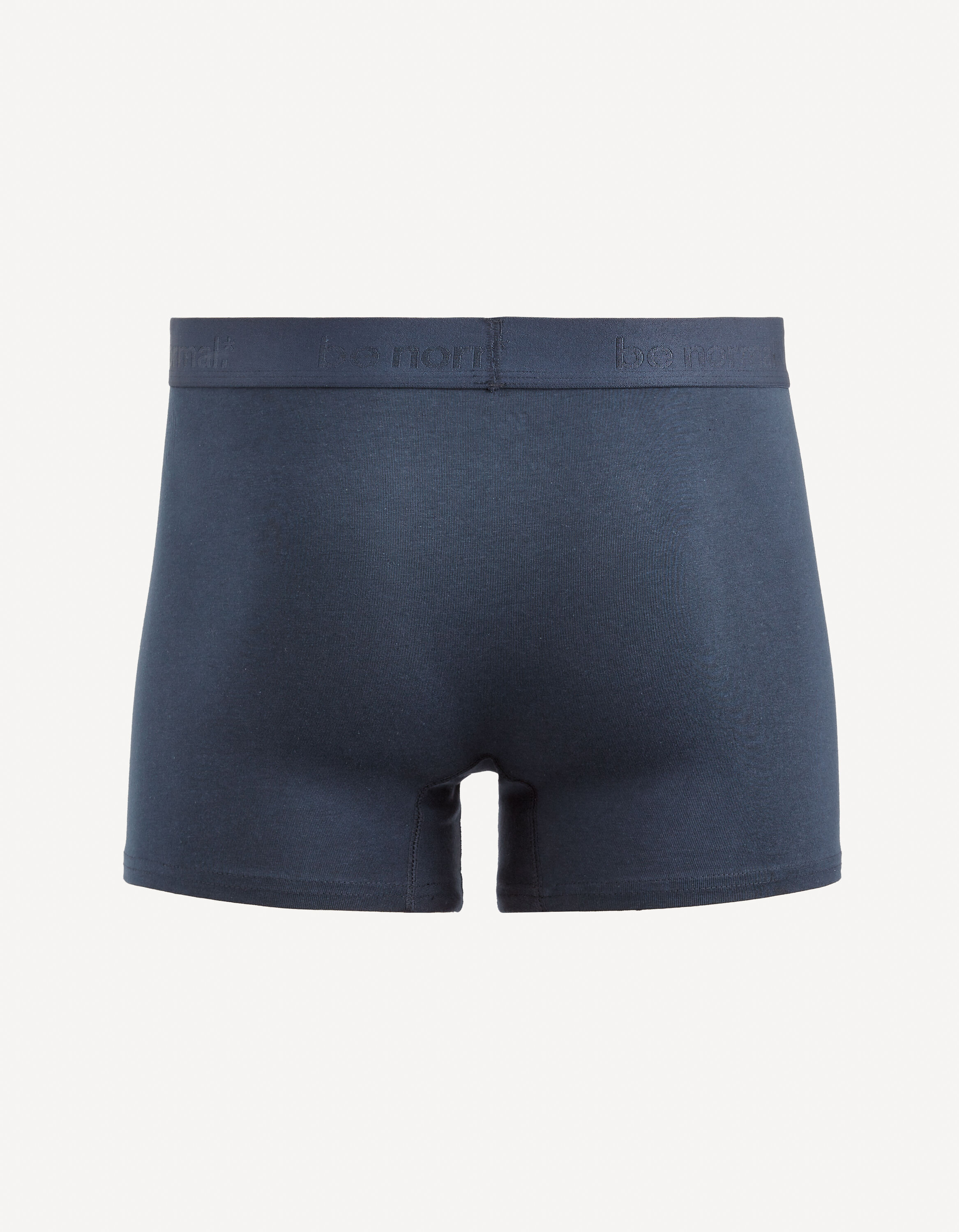 Boxer en coton stretch - marine