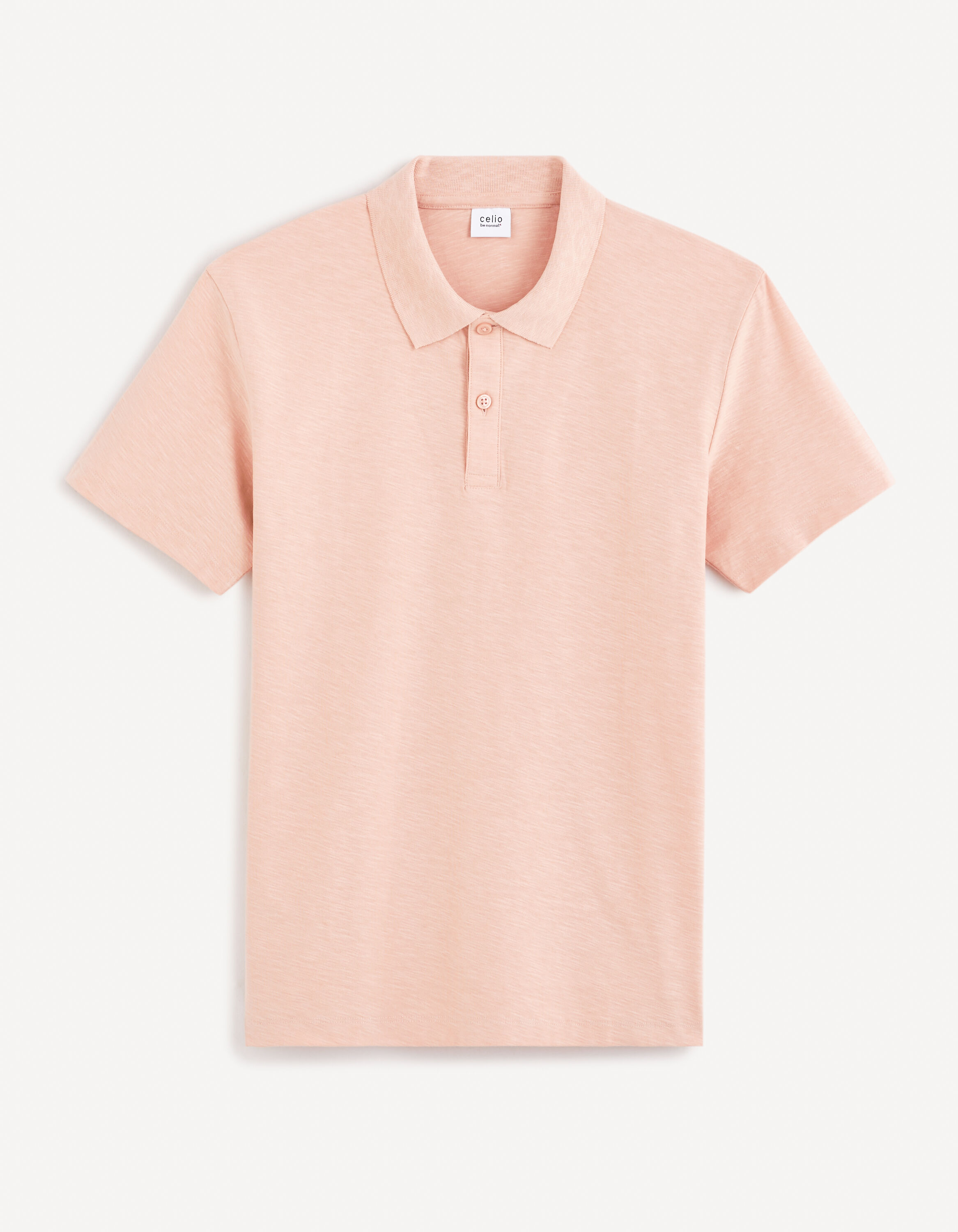 Polo 100% coton - rose