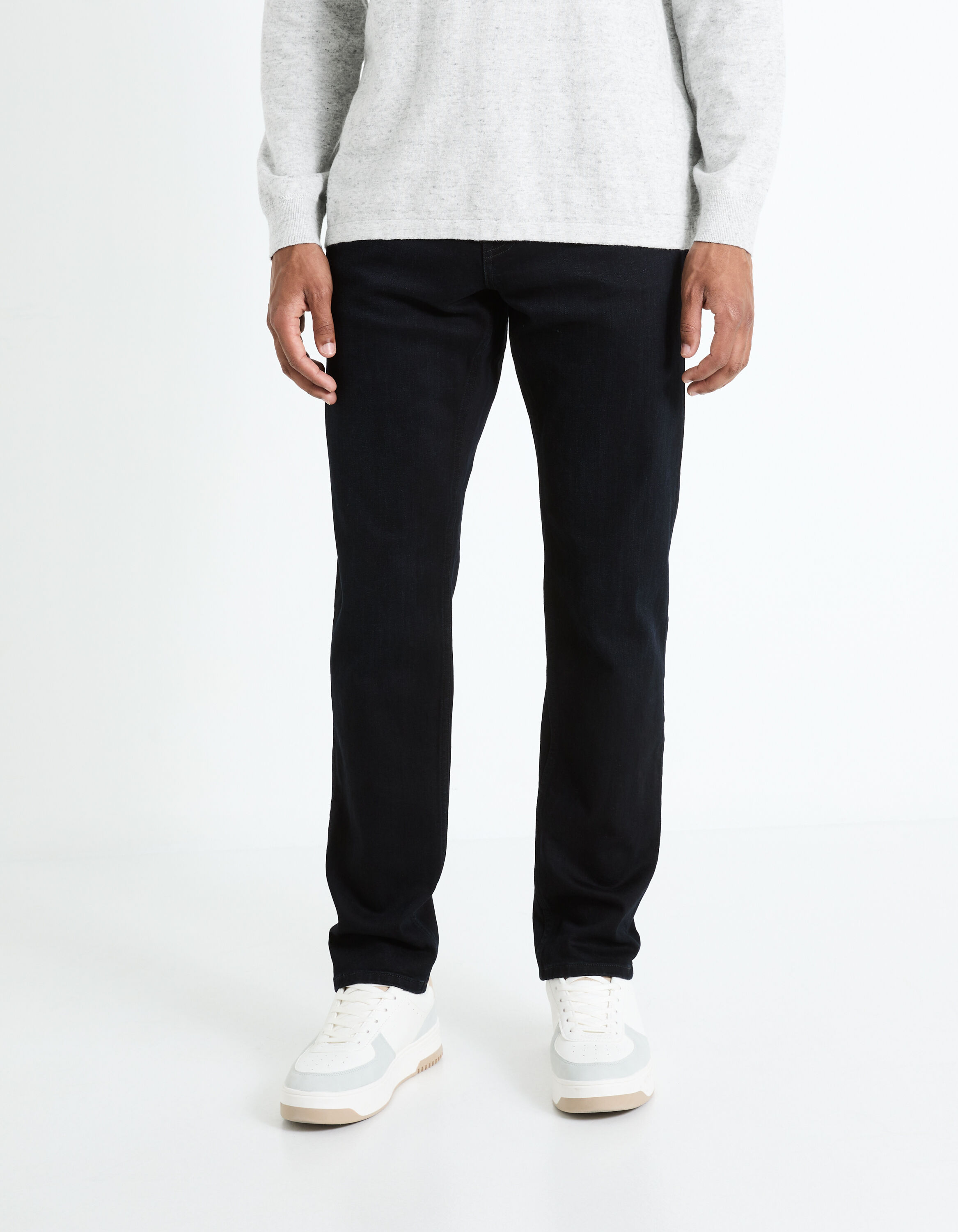 Jean straight C15 3 longueurs stretch - marine