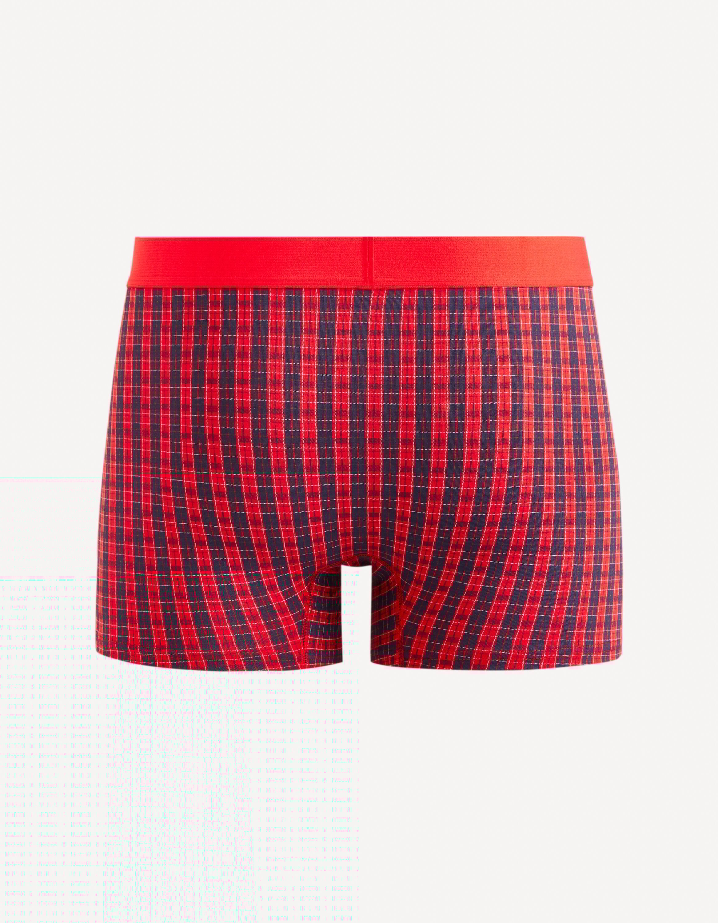 Boxer en coton stretch - rouge