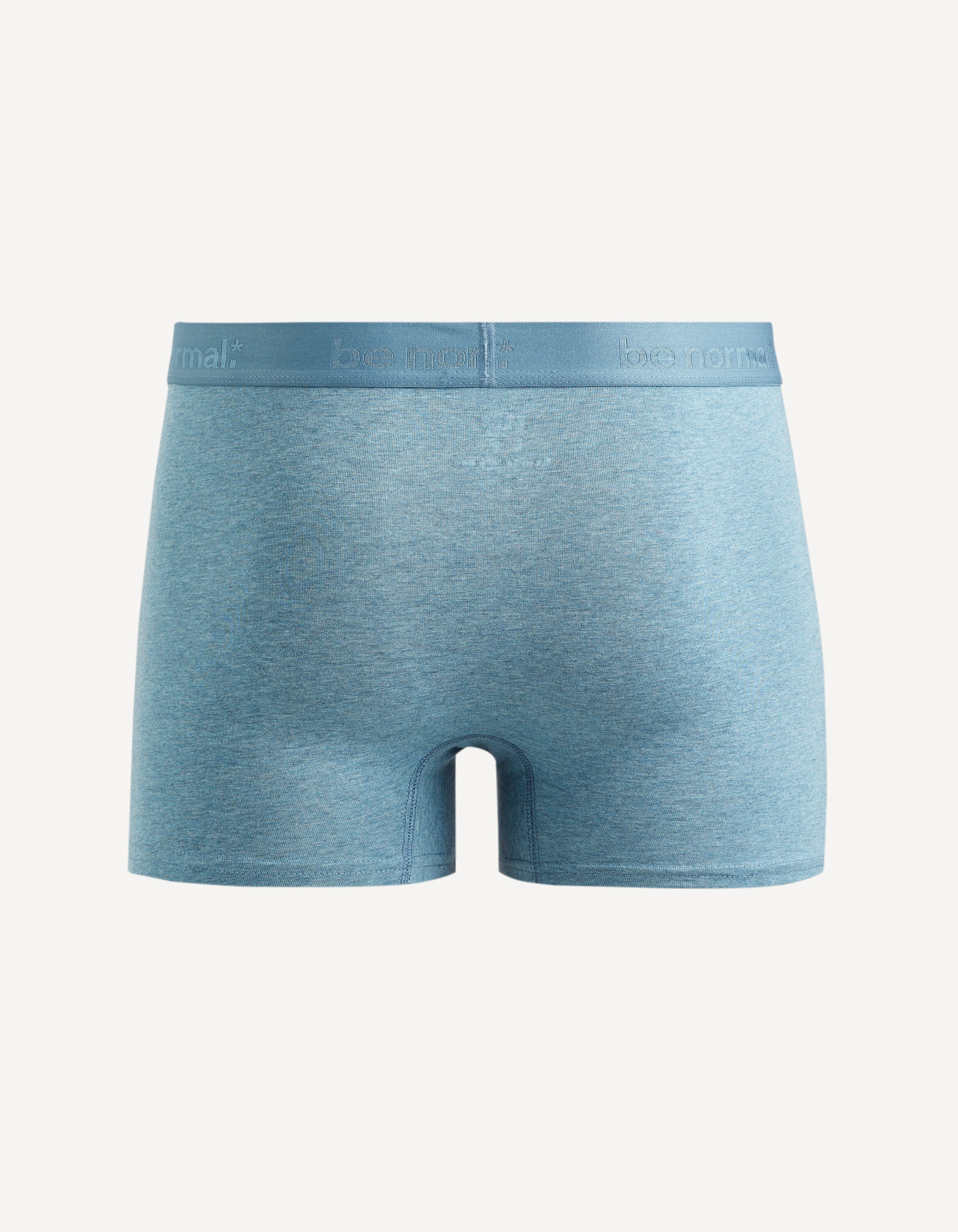 Boxer en coton stretch - bleu