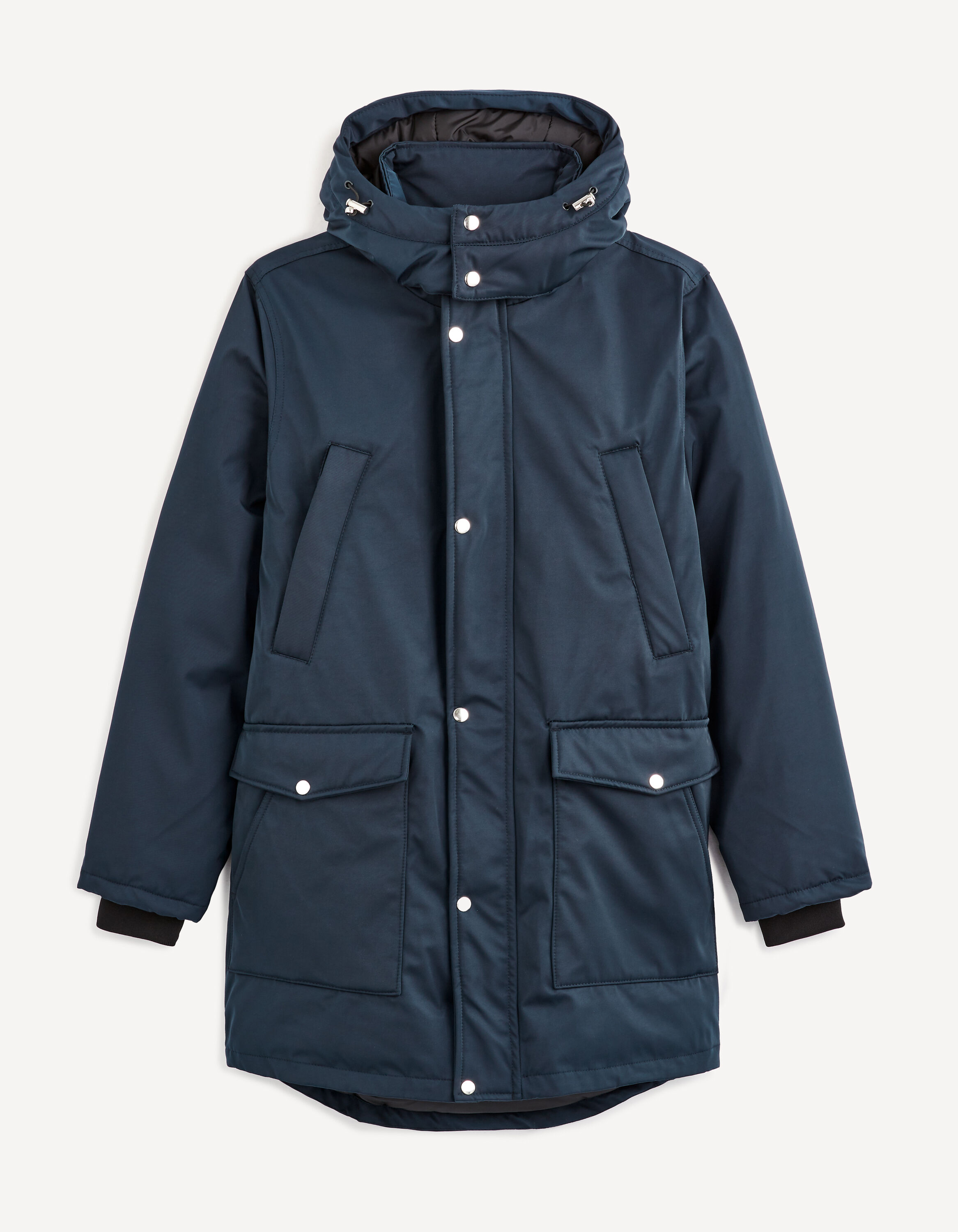 Parka &agrave; capuche - marine