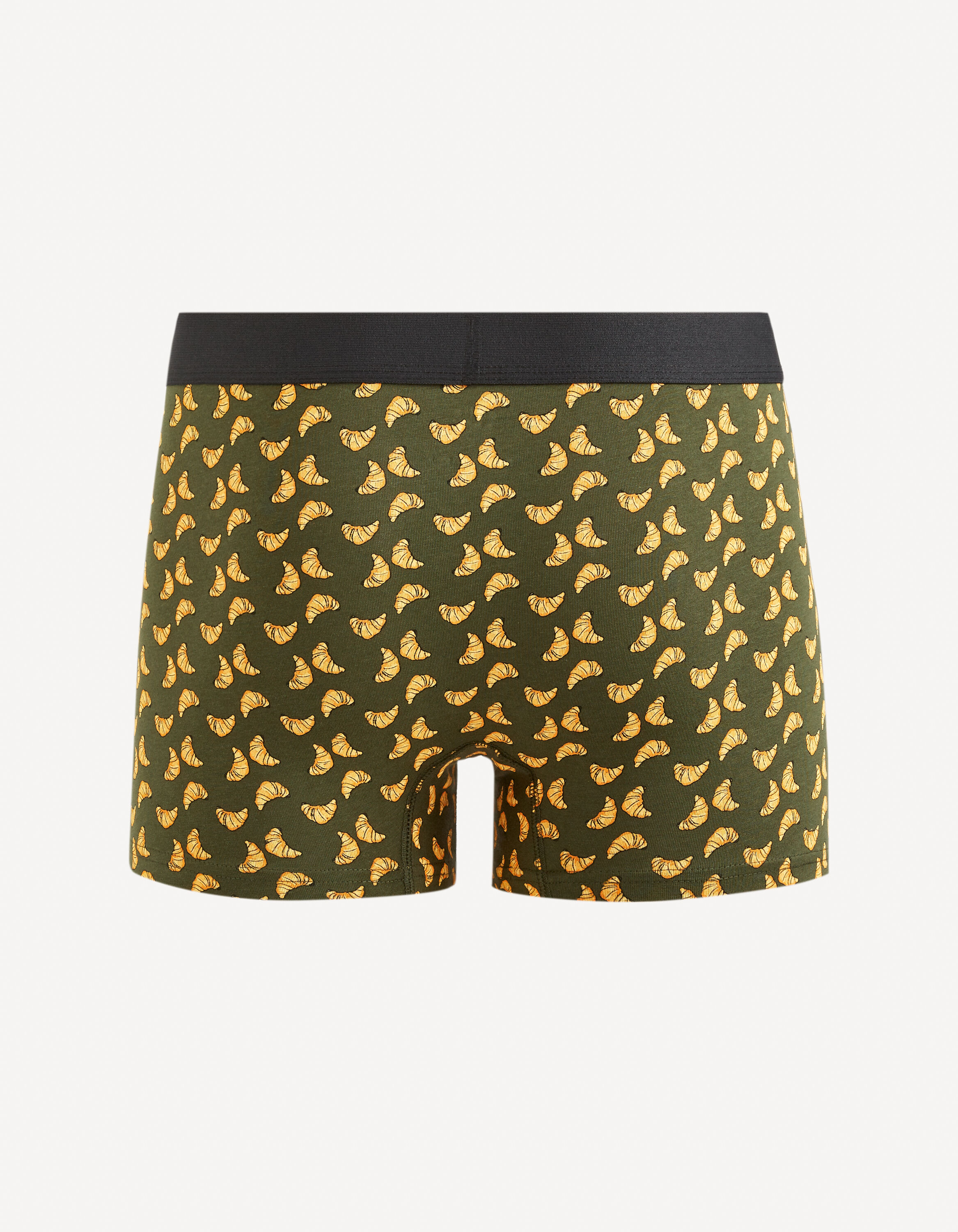 Boxer en coton stretch - vert