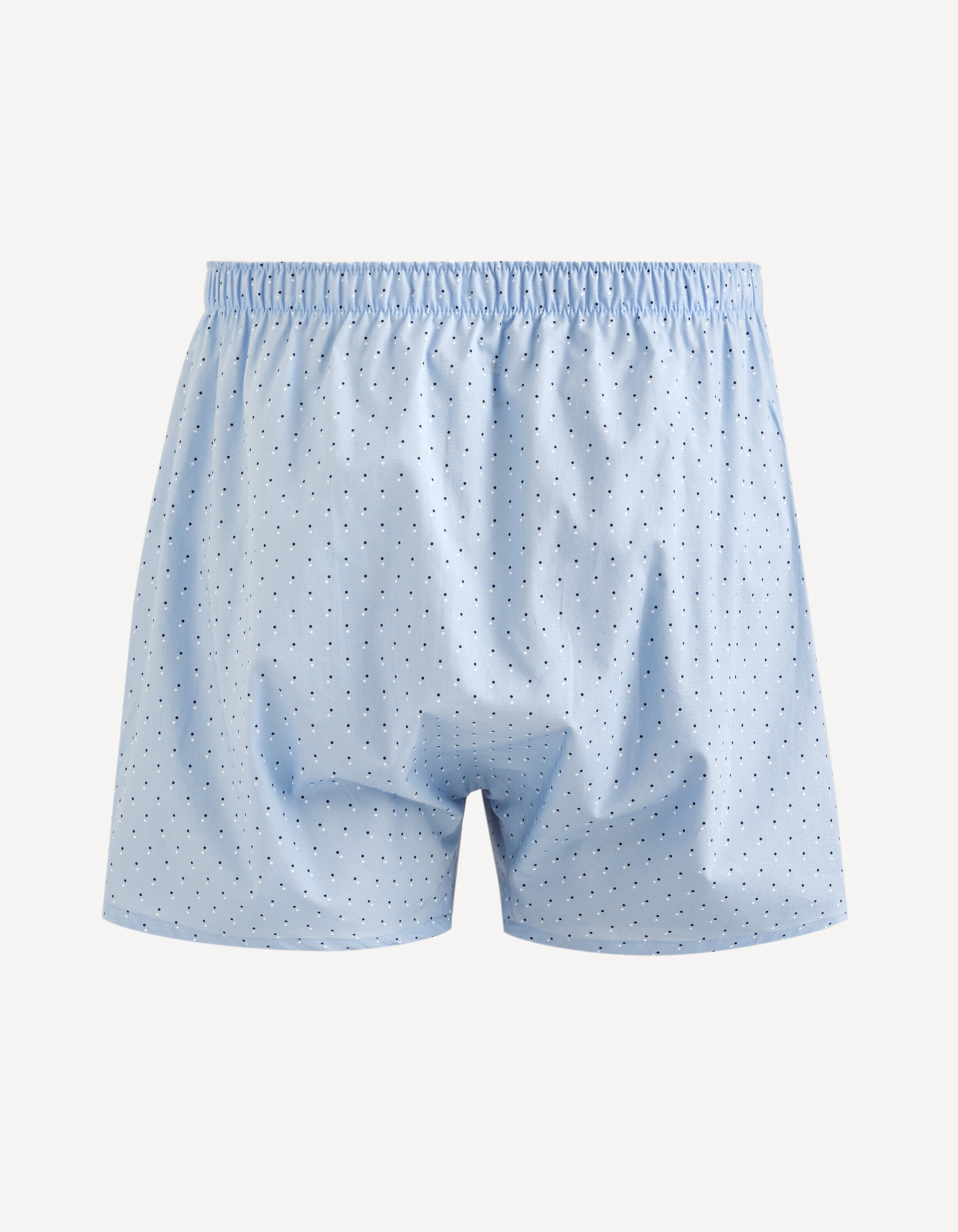 Cale&ccedil;on 100% coton - bleu