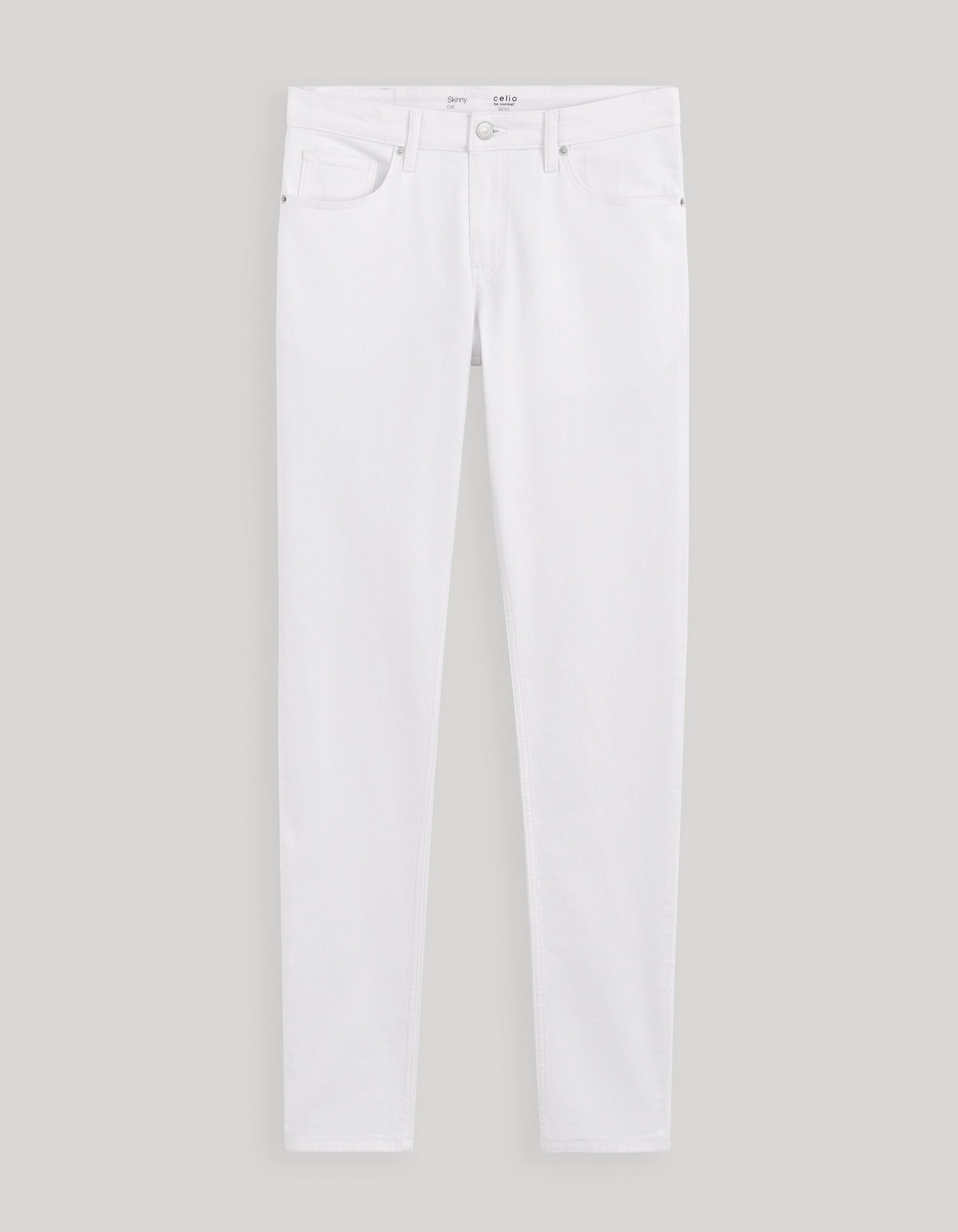 Jean skinny C45 stretch - blanc
