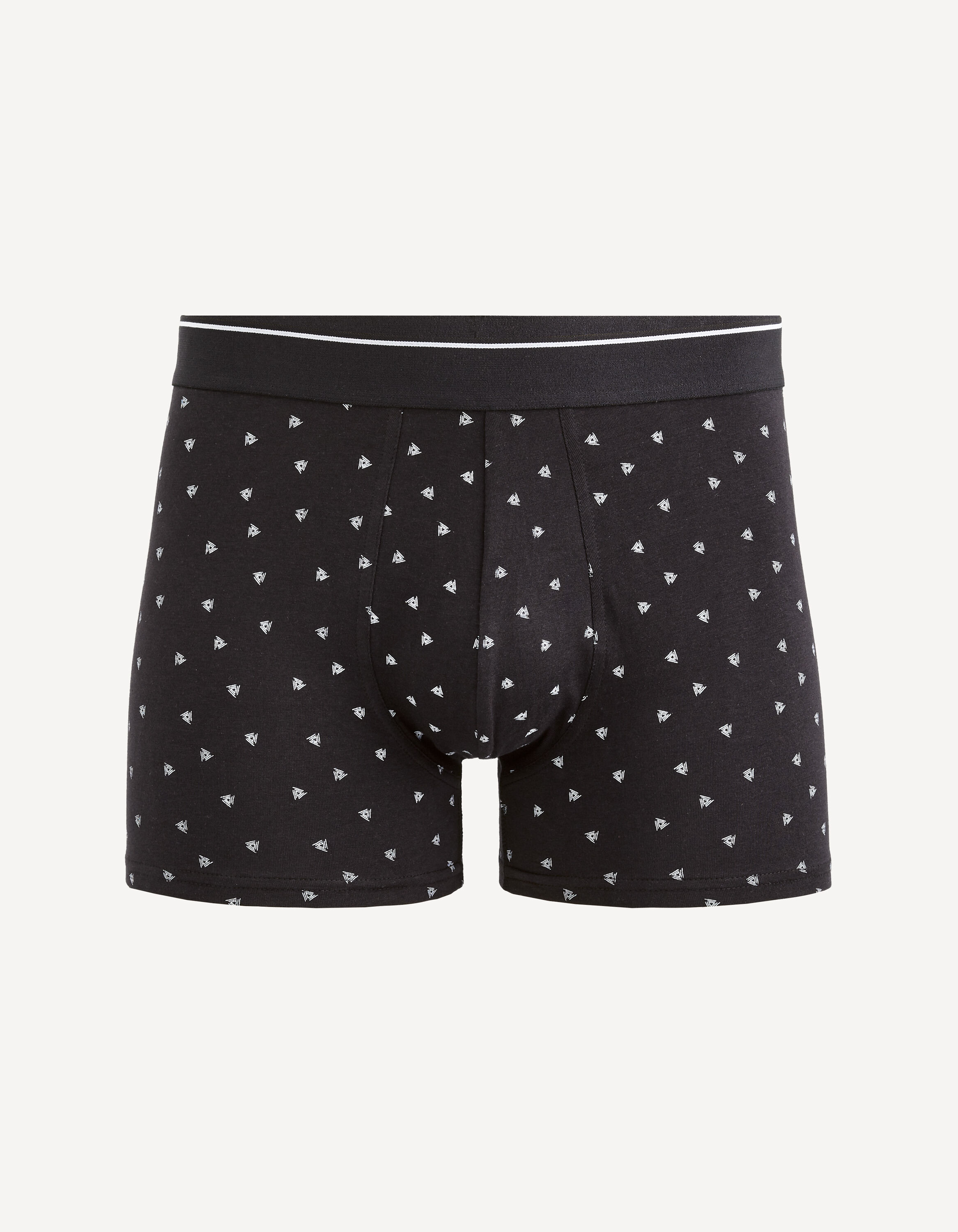 Boxer en coton stretch - noir