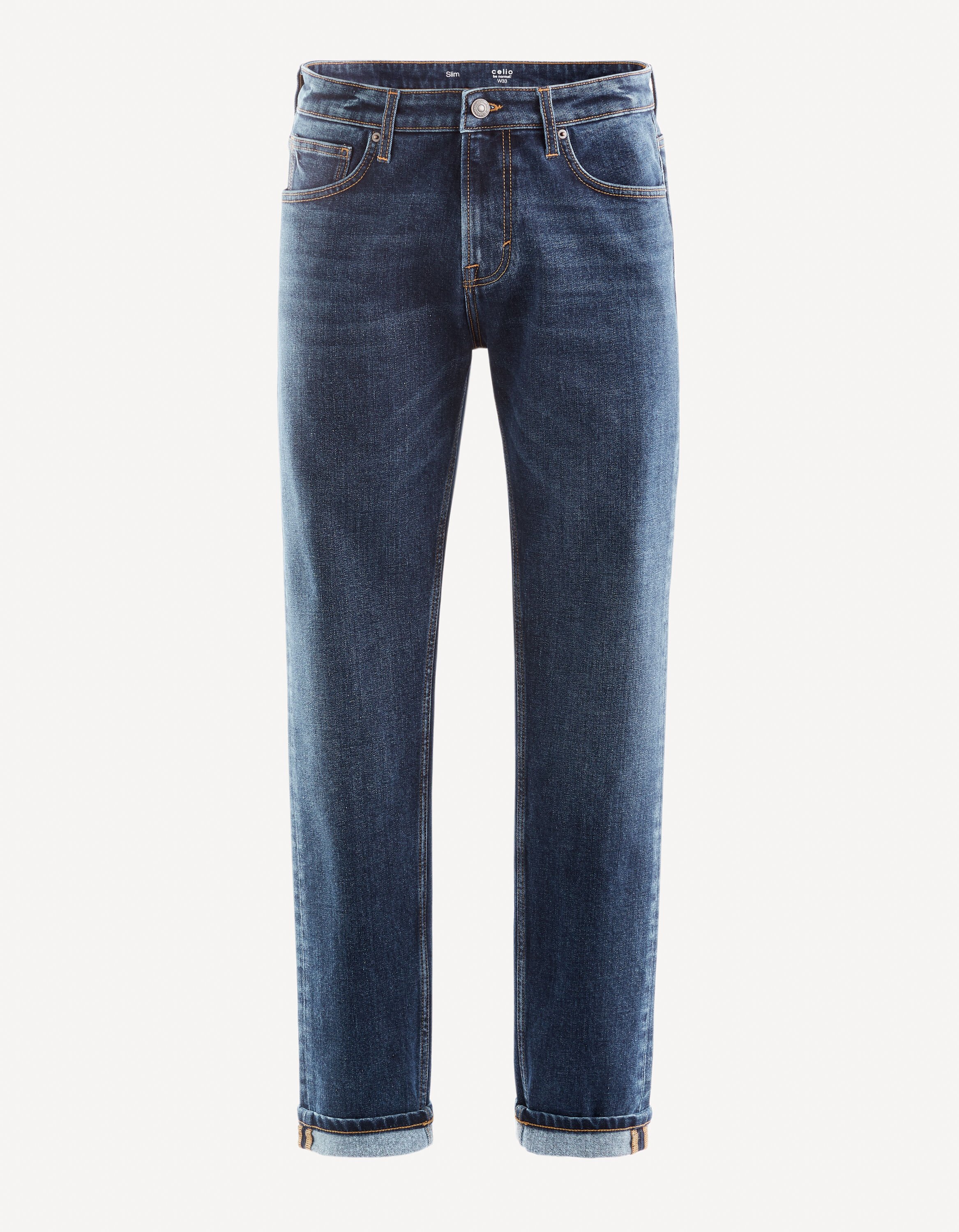 Jean THERMOLITE&reg; slim C25 stretch - bleu