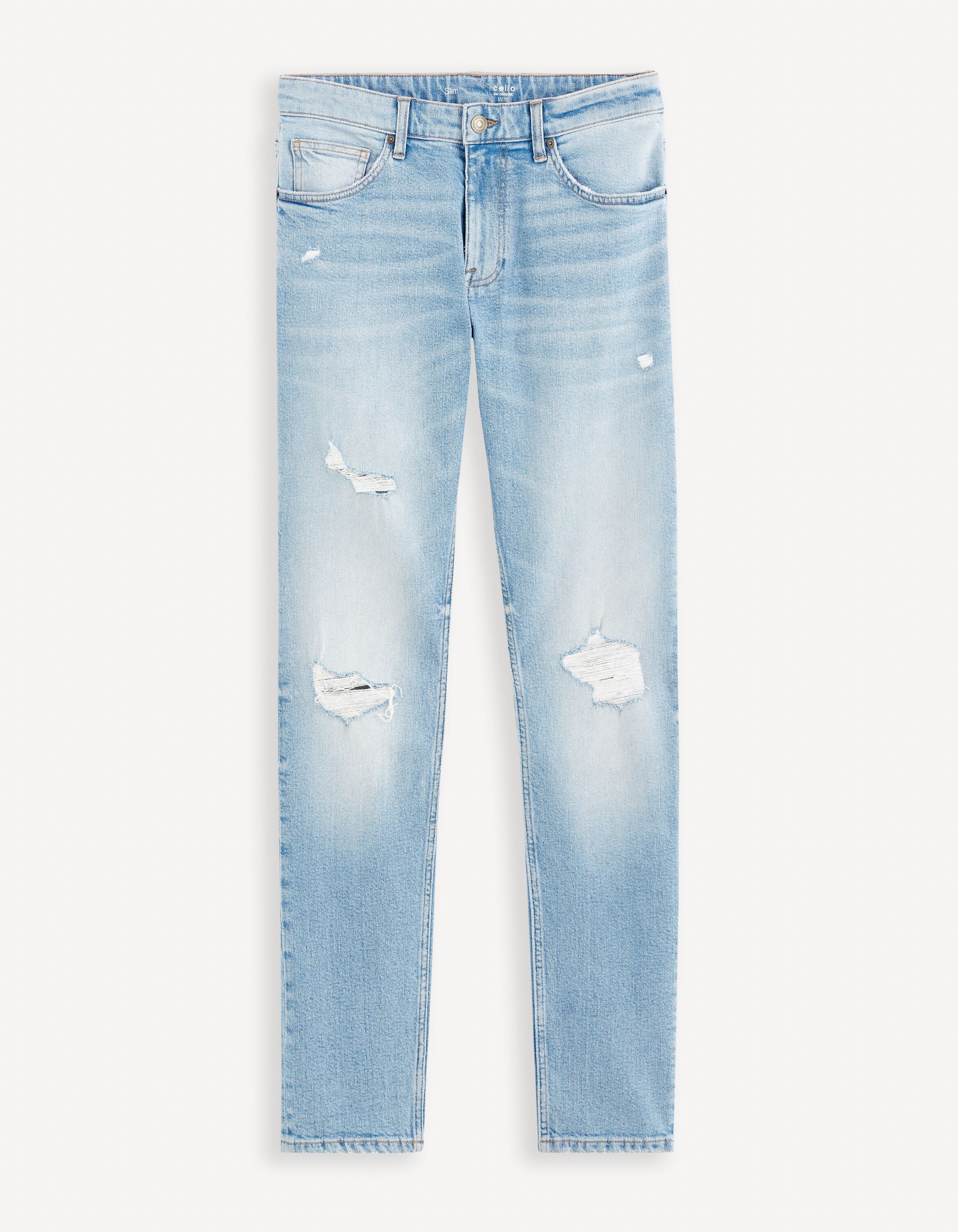 Jean slim C25 stretch - bleached