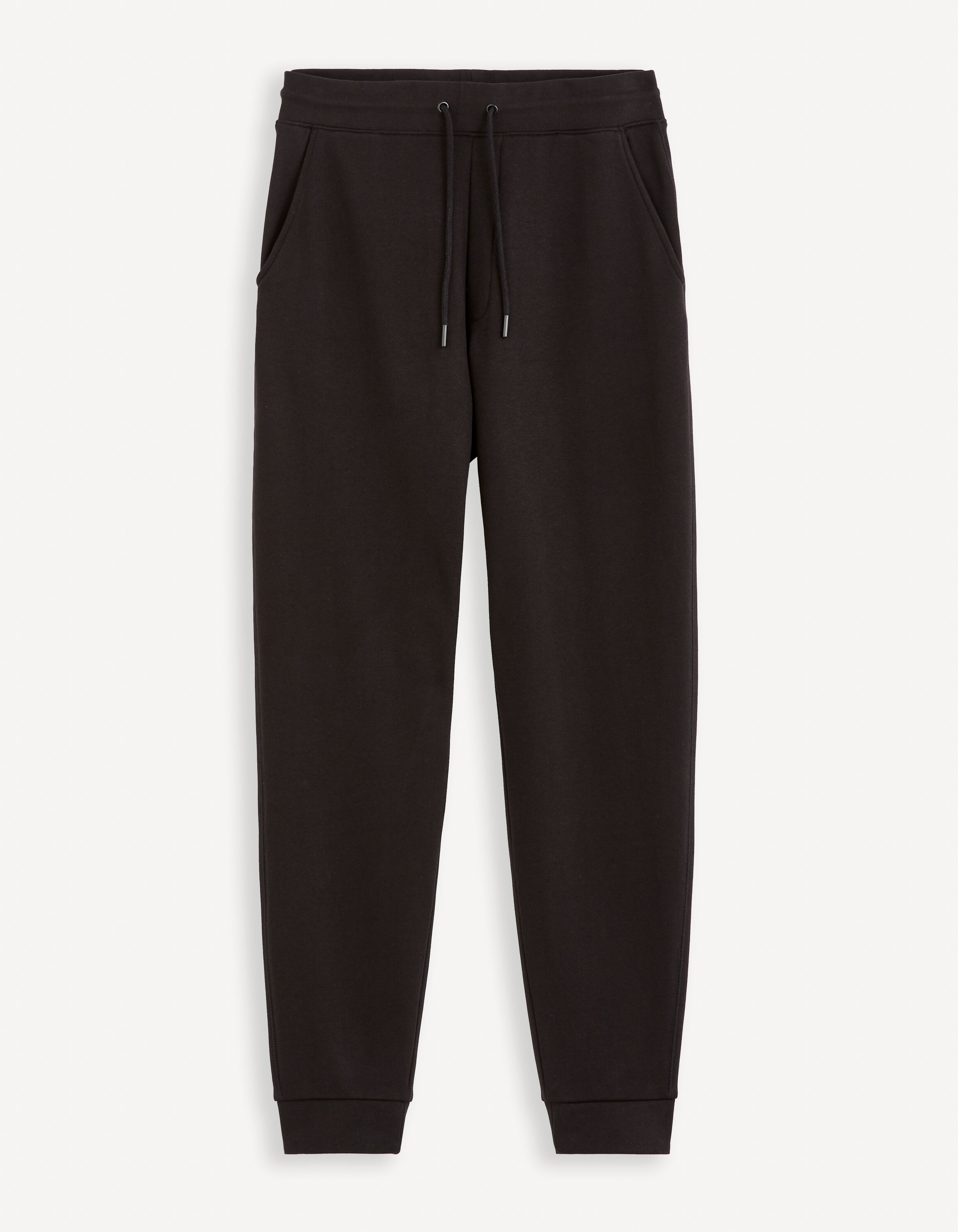 Pantalon de jogging 100% coton - noir