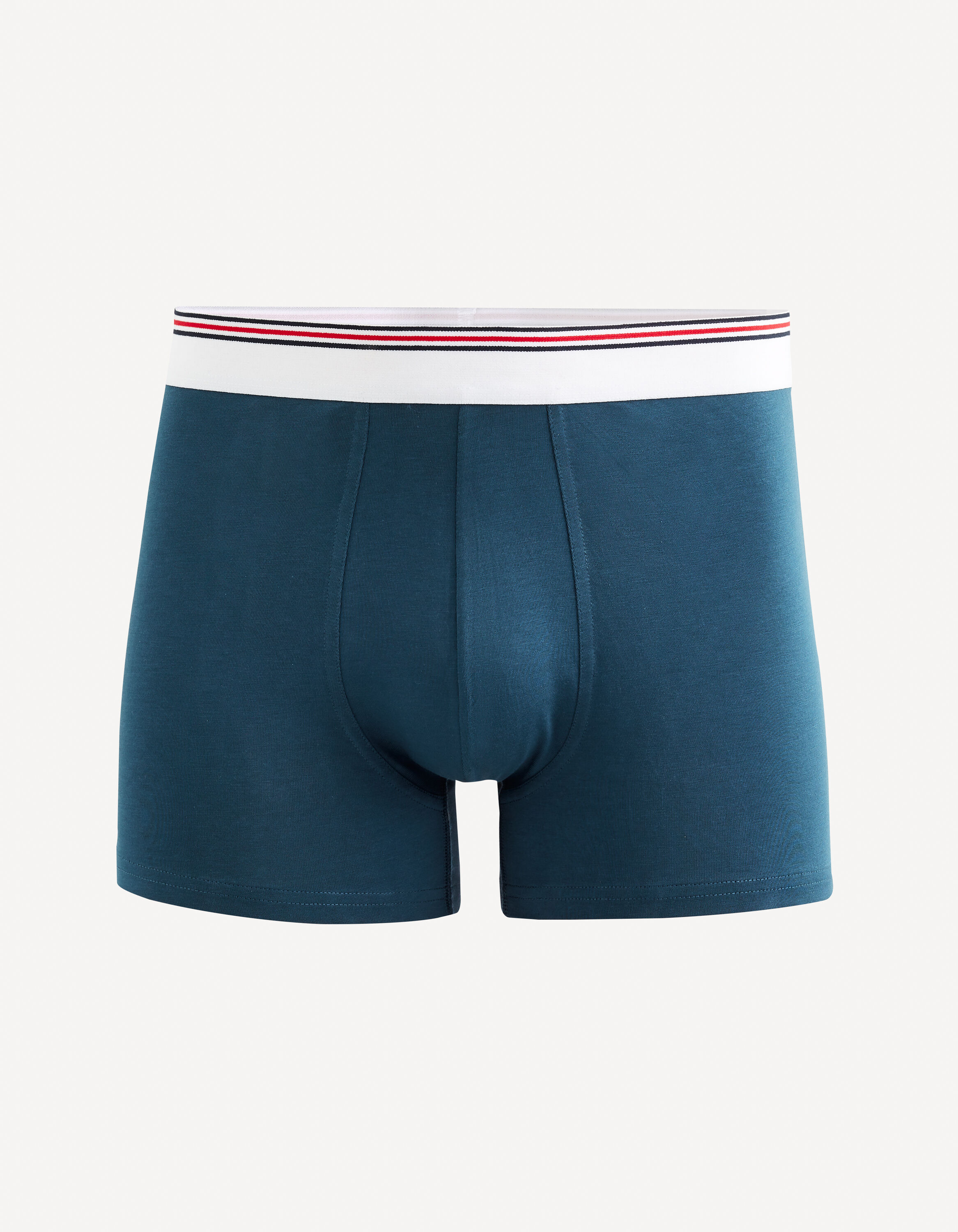 Boxer en coton stretch - marine